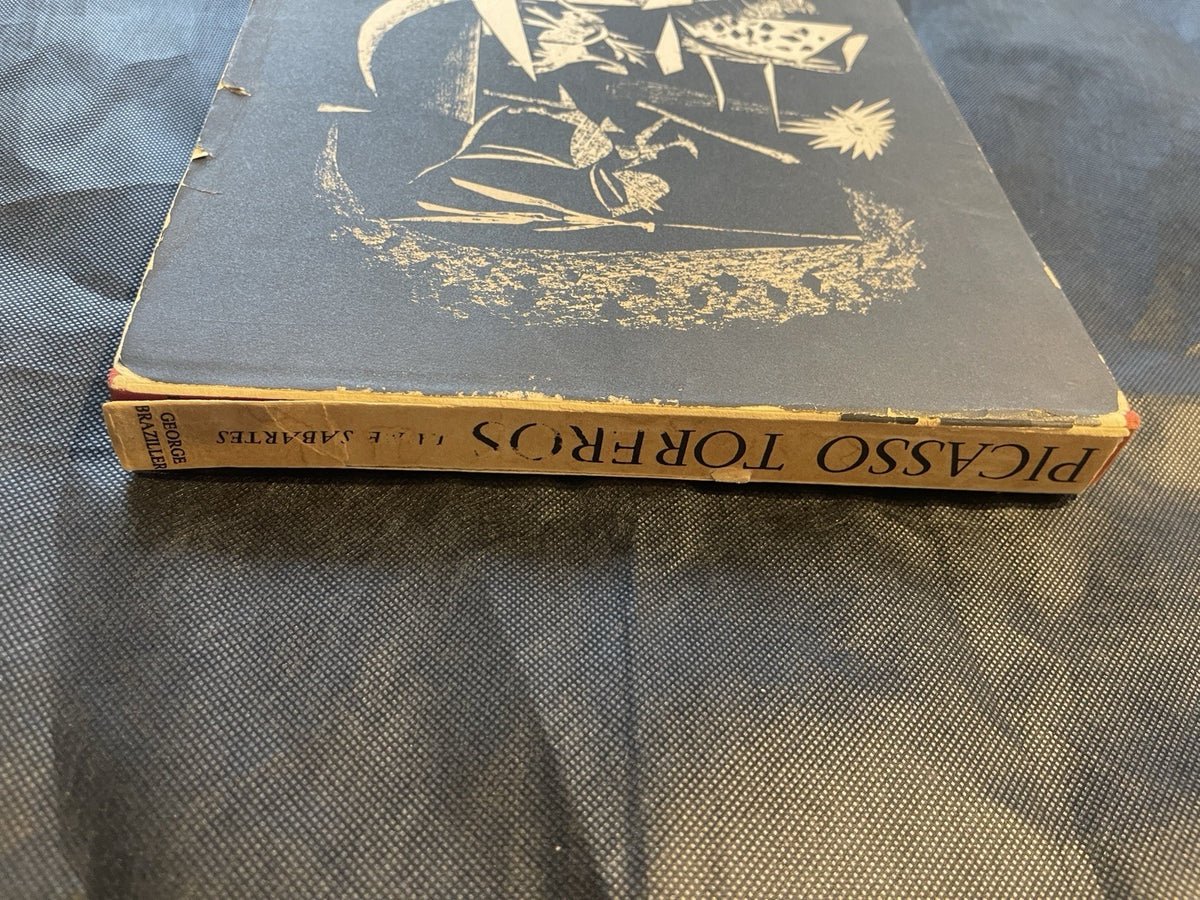 Picasso Toreros Jaime Sabartes 1961 1st US HC/DJ Missing Lithographs