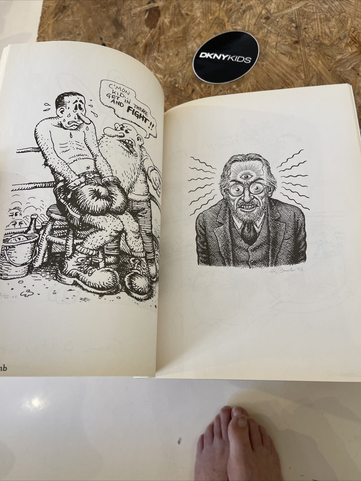 RX Art Coloring Book RARE ‘07 R.Crumb, Scharf, Opie, LeWitt, Gary Hume & More