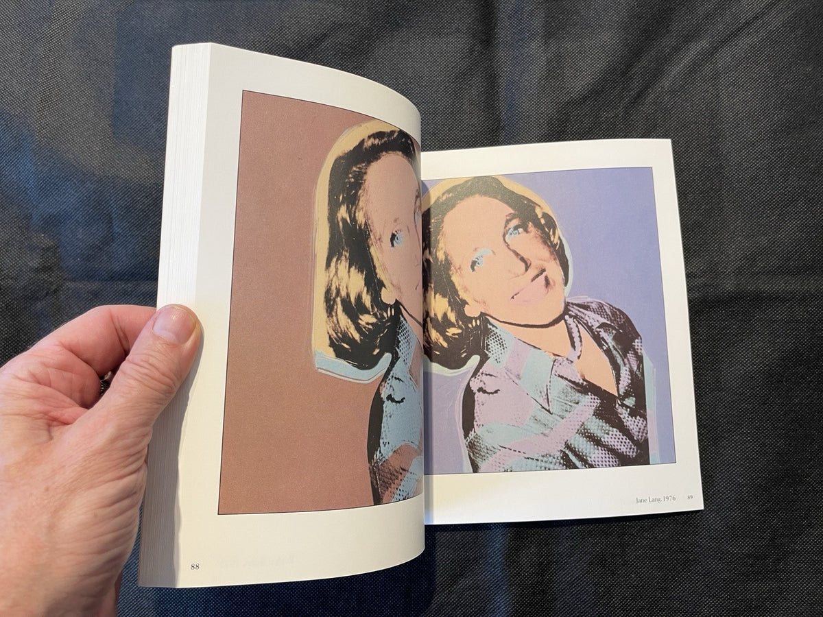 Andy Warhol: Portraits of the 70s Paperback 1st Ed 1979 Illustrated