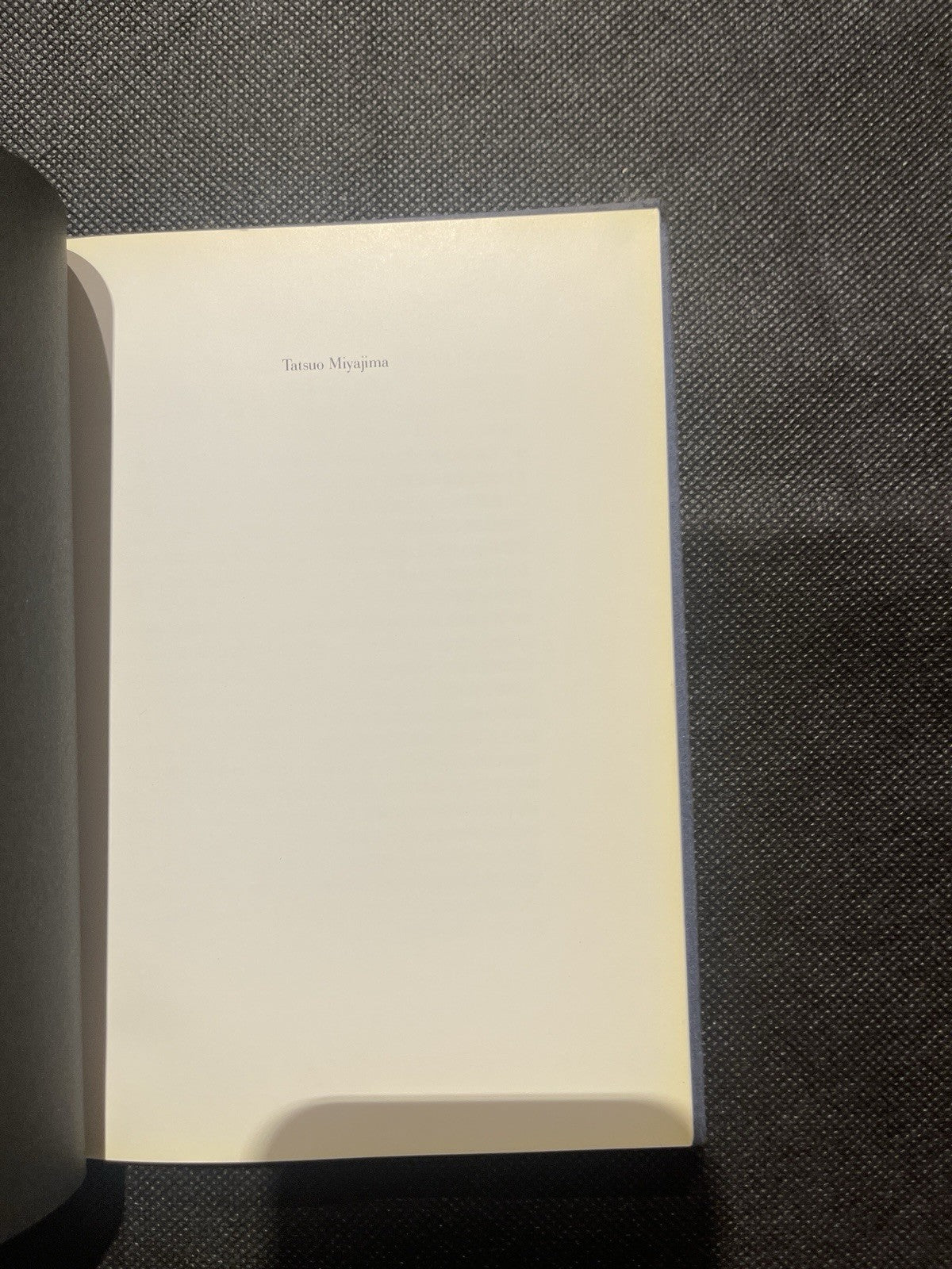 Tatsuo Miyajima Tatsuo Miyajima Exhibition Catalog HC 1996 Tranquility JP/EN