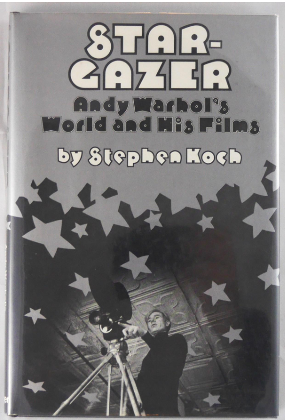 SIGNED by ANDY WARHOL! Stargazer: Andy Warhol’s World and His Films. NY by Koch
