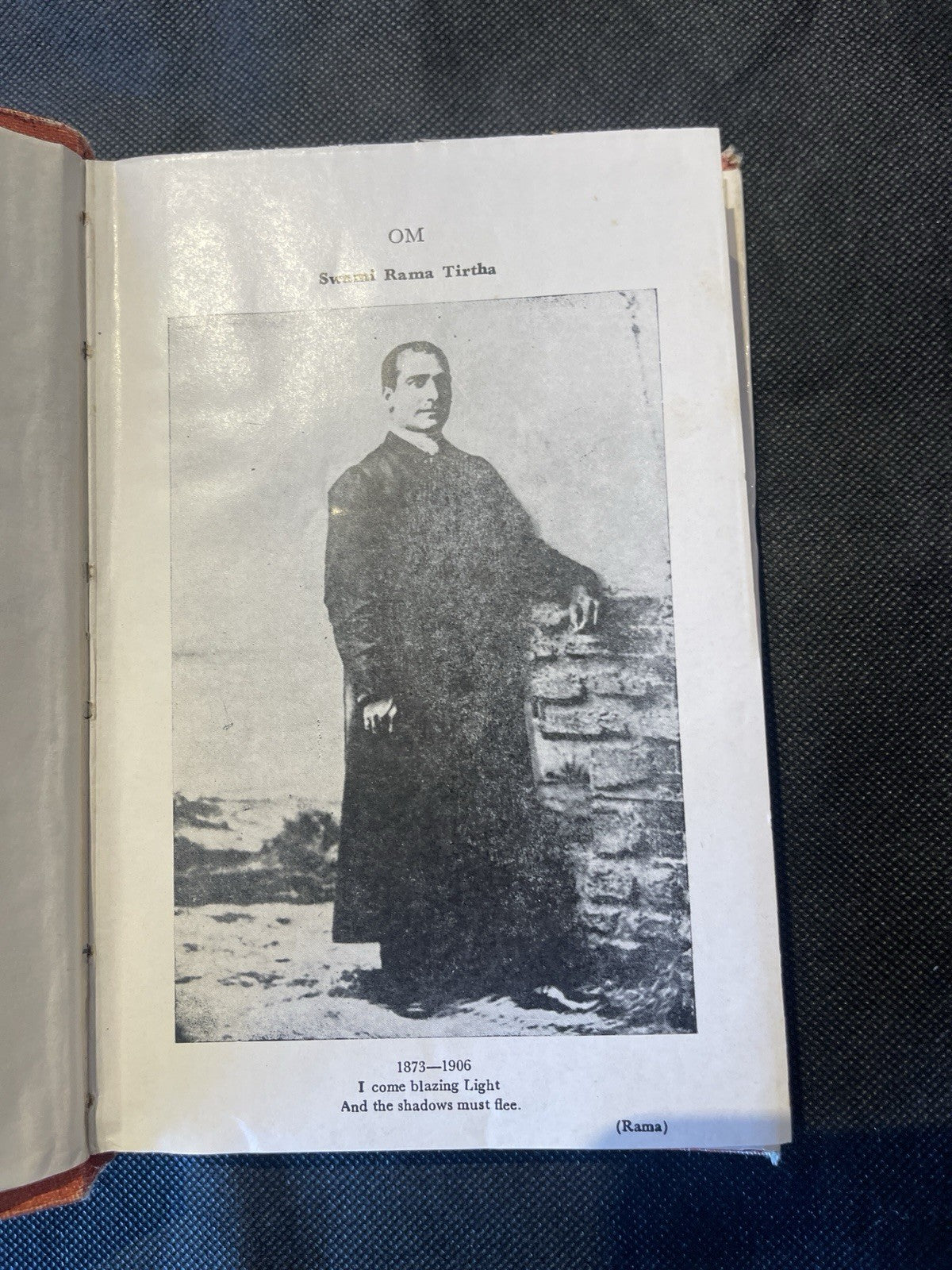 In Woods of God Realization Vol V by Swami Rama Tirtha 3rd Ed 1995 HC DJ