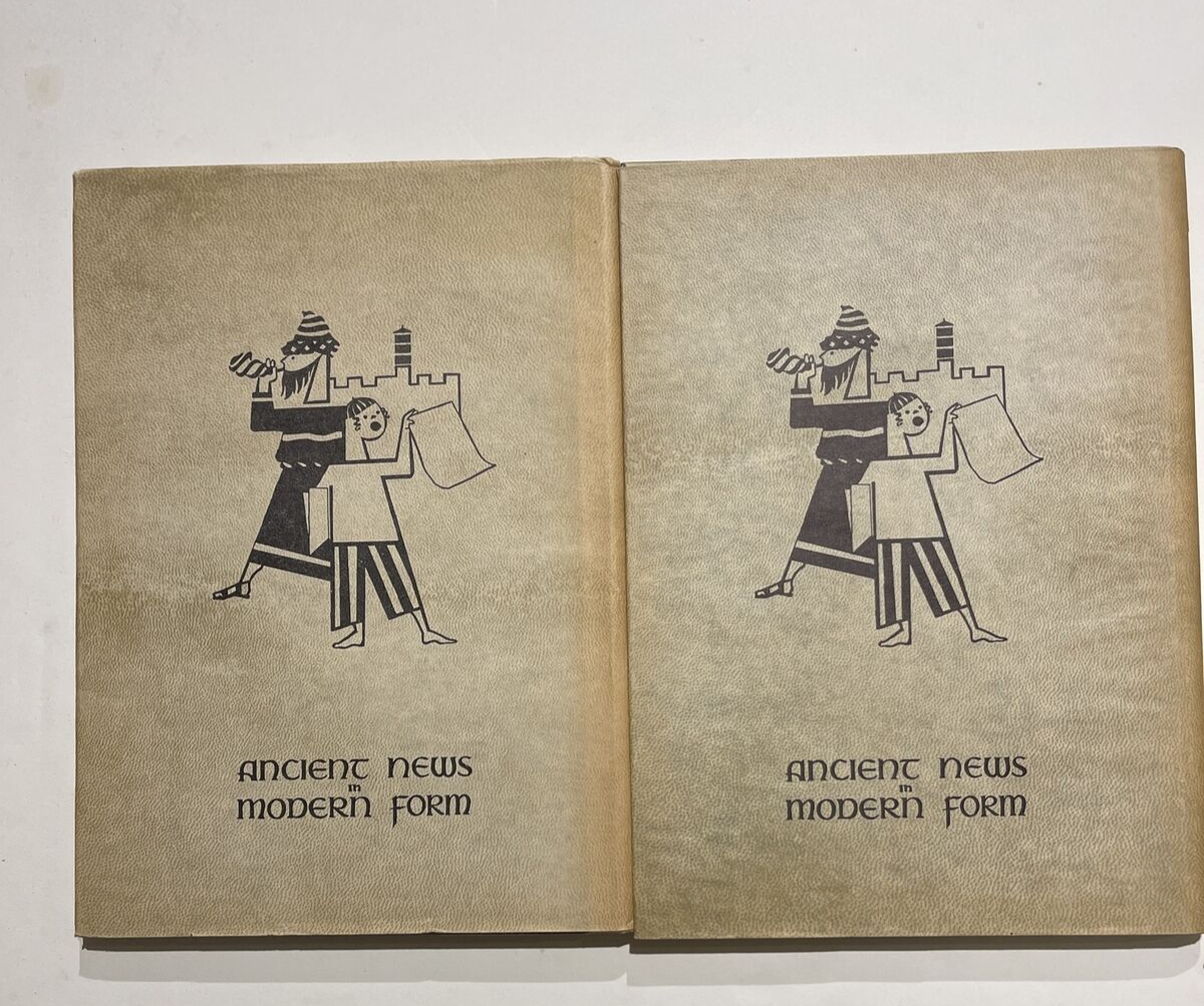 CHRONICLES NEWS OF THE PAST, IN THE DAYS OF THE BIBLE VOL I & II  Set of  2