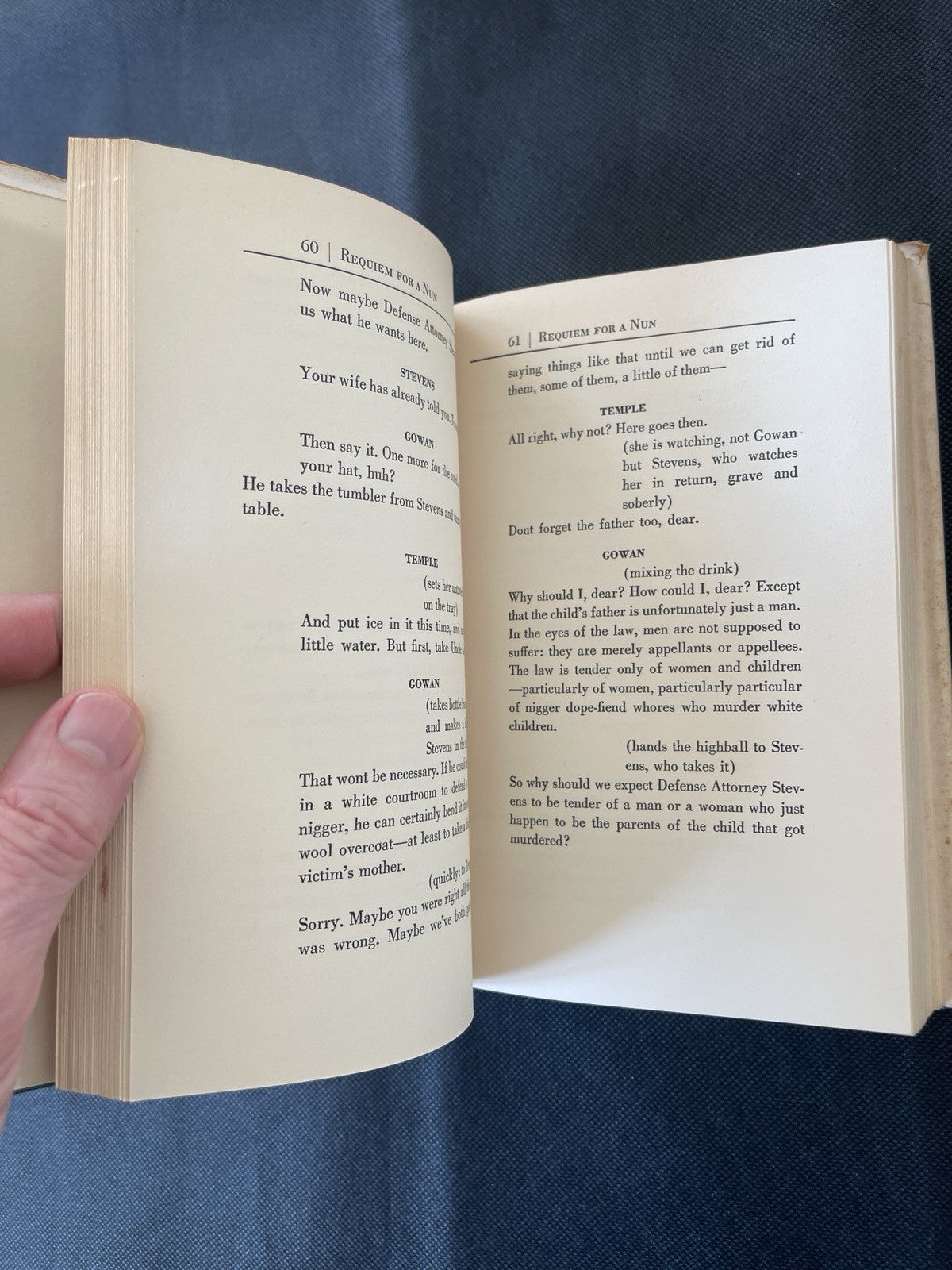 Requiem for a Nun, by William Faulkner (1951) 1st edition, 1st printing DJ
