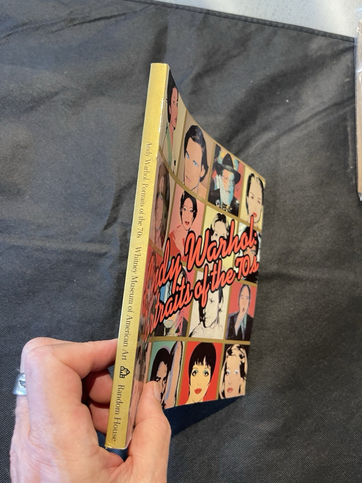 Andy Warhol: Portraits of the 70s Paperback 1st Ed 1979 Illustrated