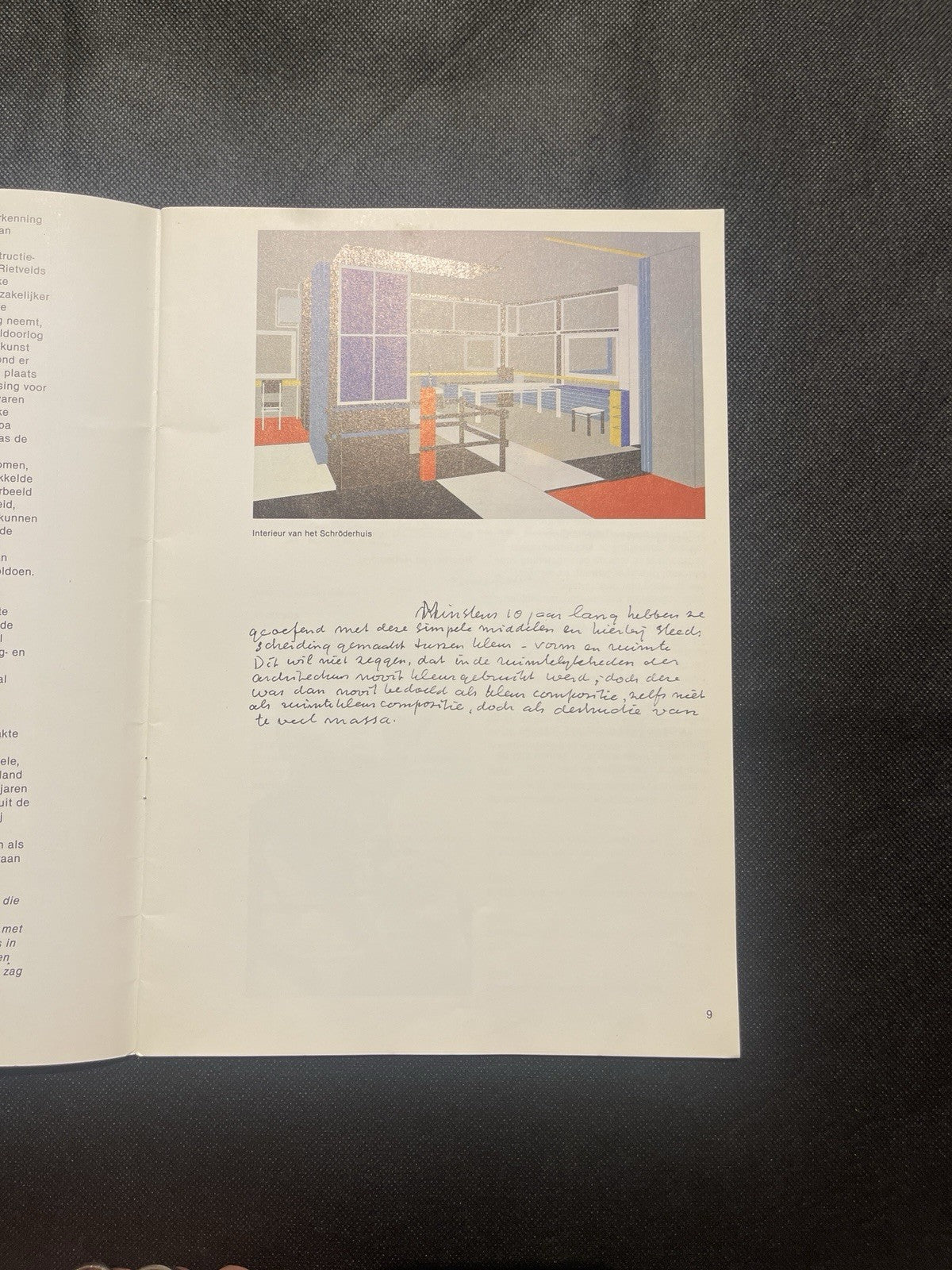 Gerrit Rietveld De Zonnehof 1980 Exhibition Catalog De Stijl