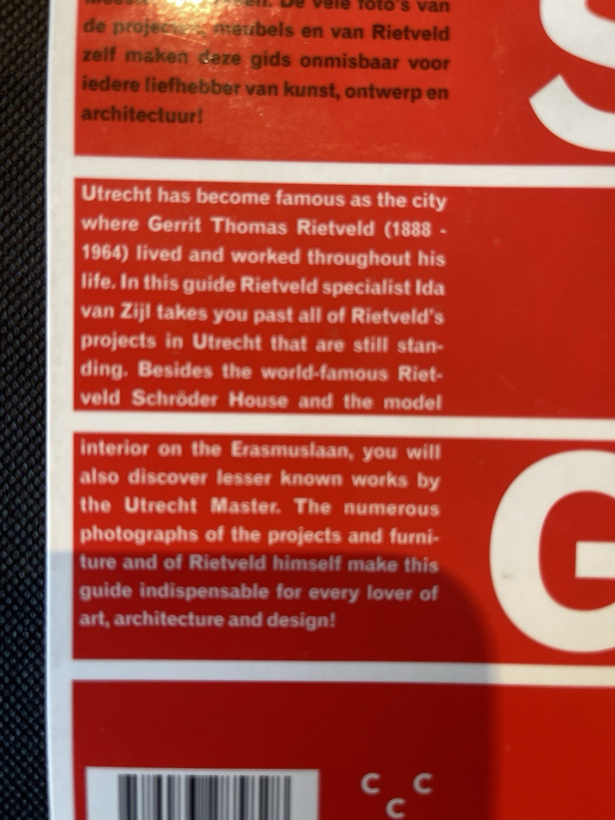 RIETVELD IN UTRECHT libro