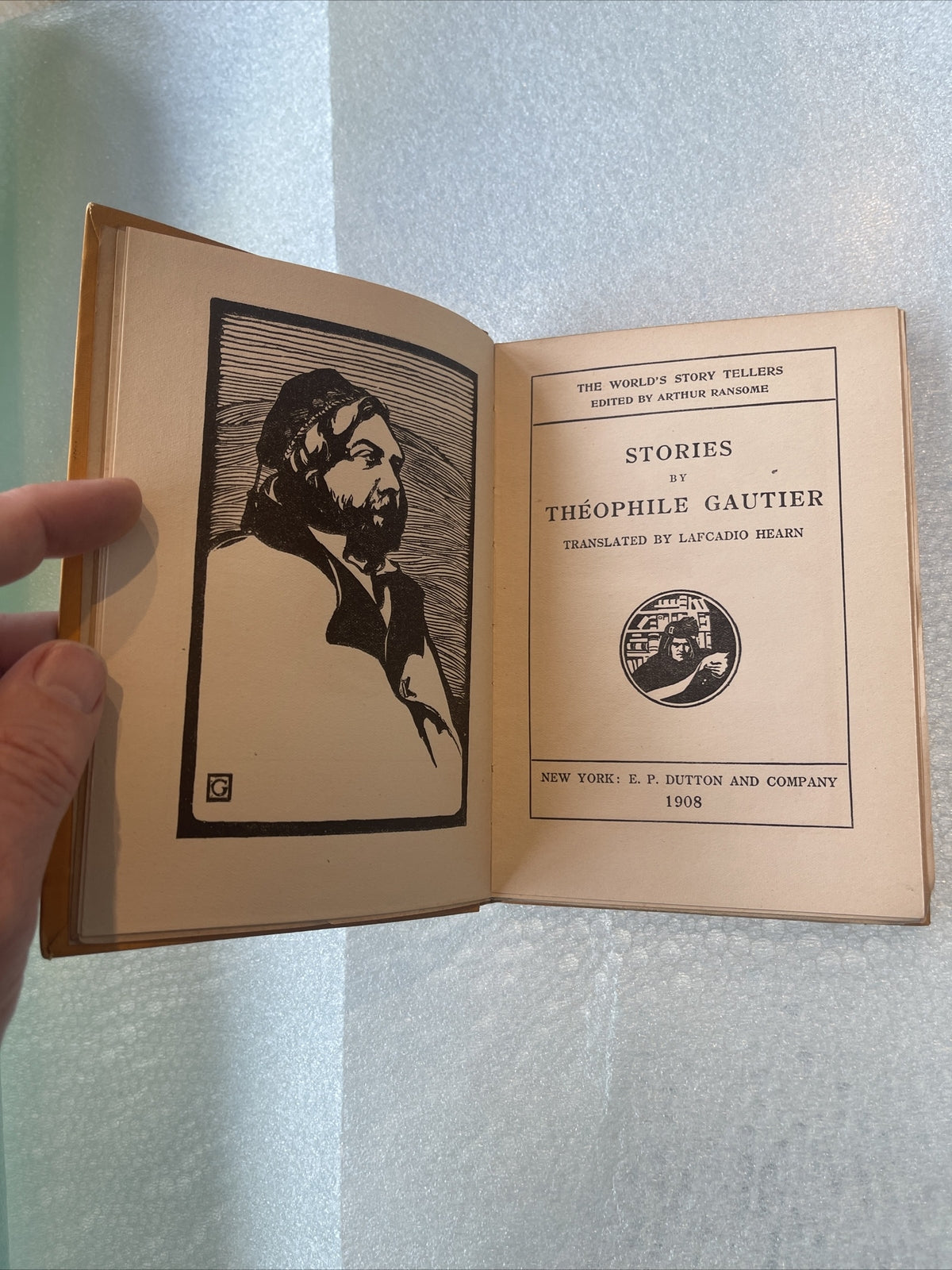 STORIES BY GAUTIER  World's Story Tellers Ed. by Arthur Ransome Dutton 1908