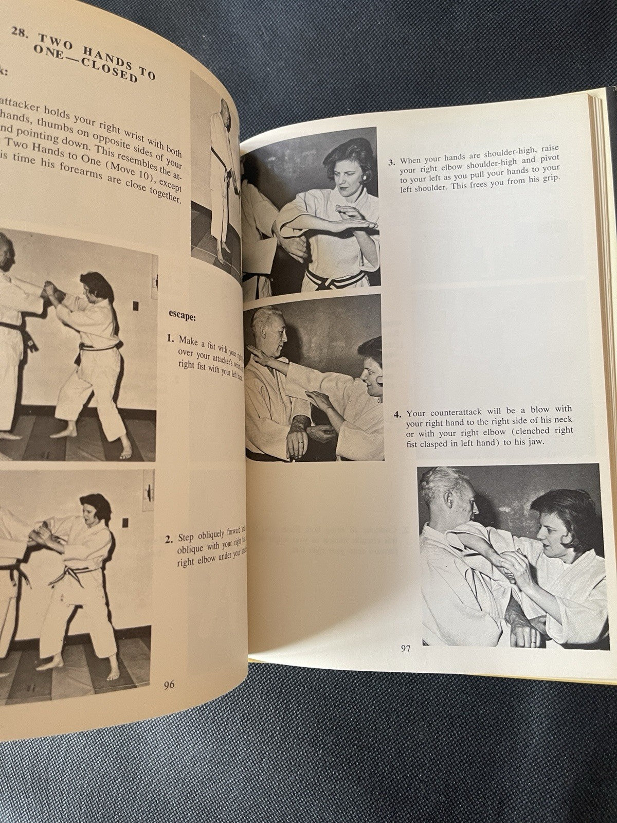 Judo for Women Manual of Self-Defense by Ruth Horan 1965 1st Edition 326 Photos