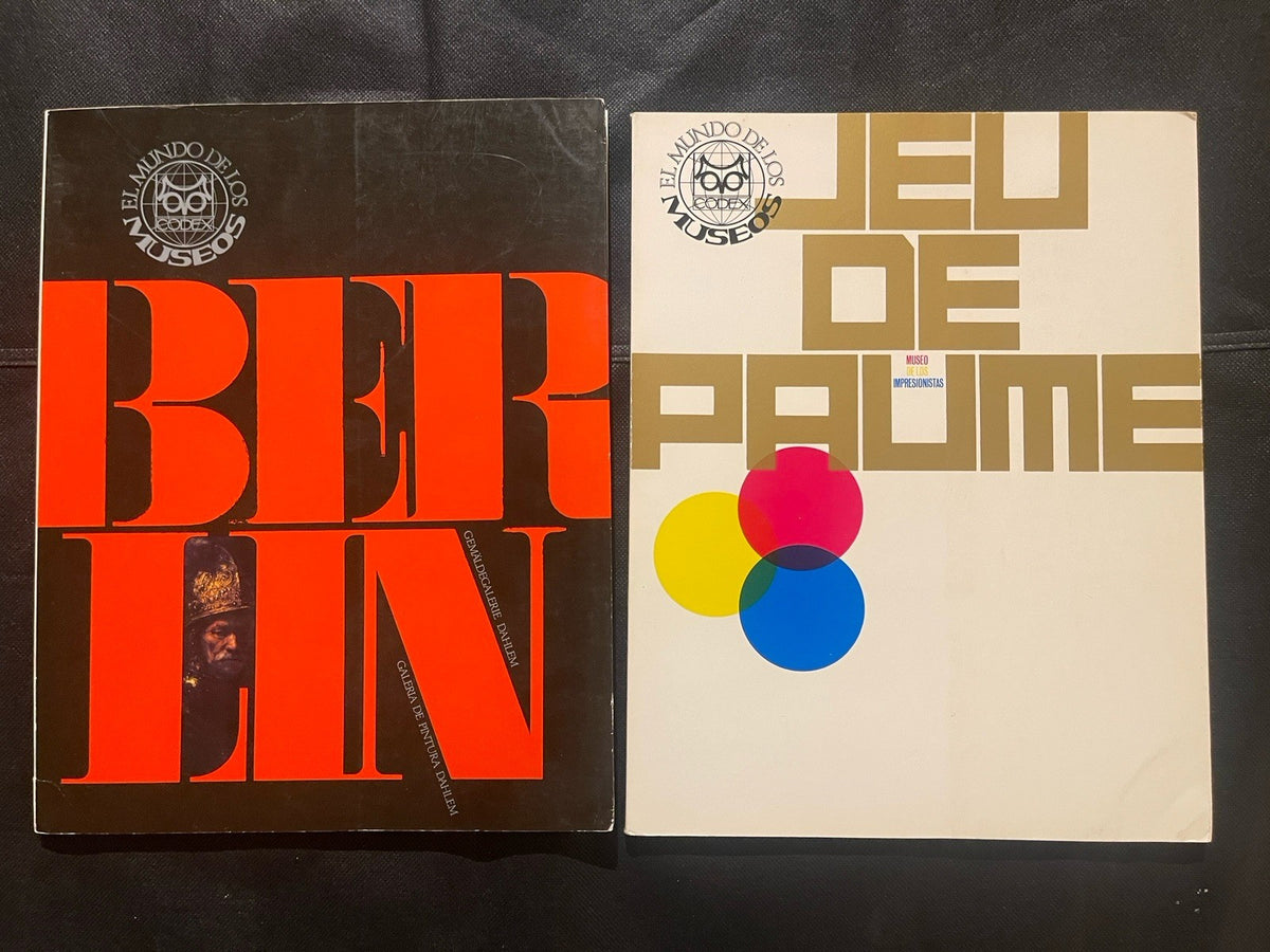 El Mundo de los Museos Berlin Jeu De Poume 1960’s Spanish Art Mags