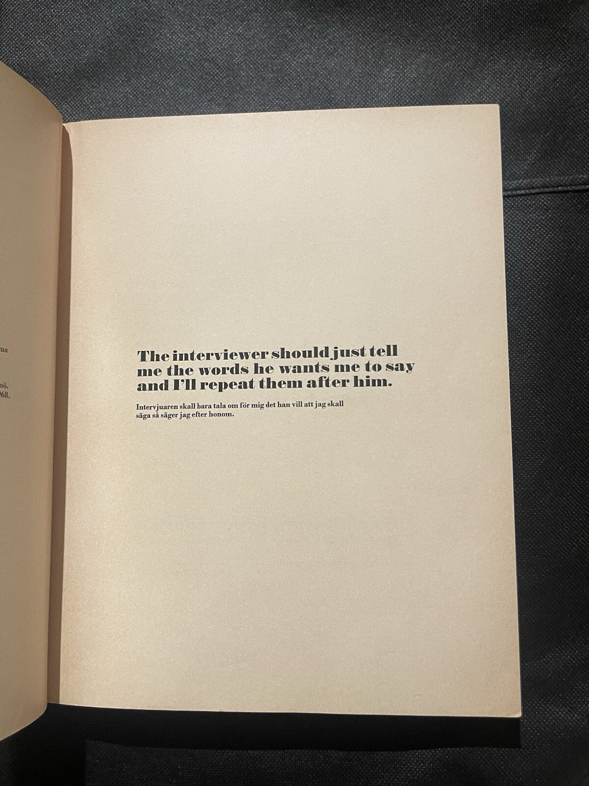 Andy Warhol Rare 1968 First Edition Moderna Museet Exhibition Catalogue FINE