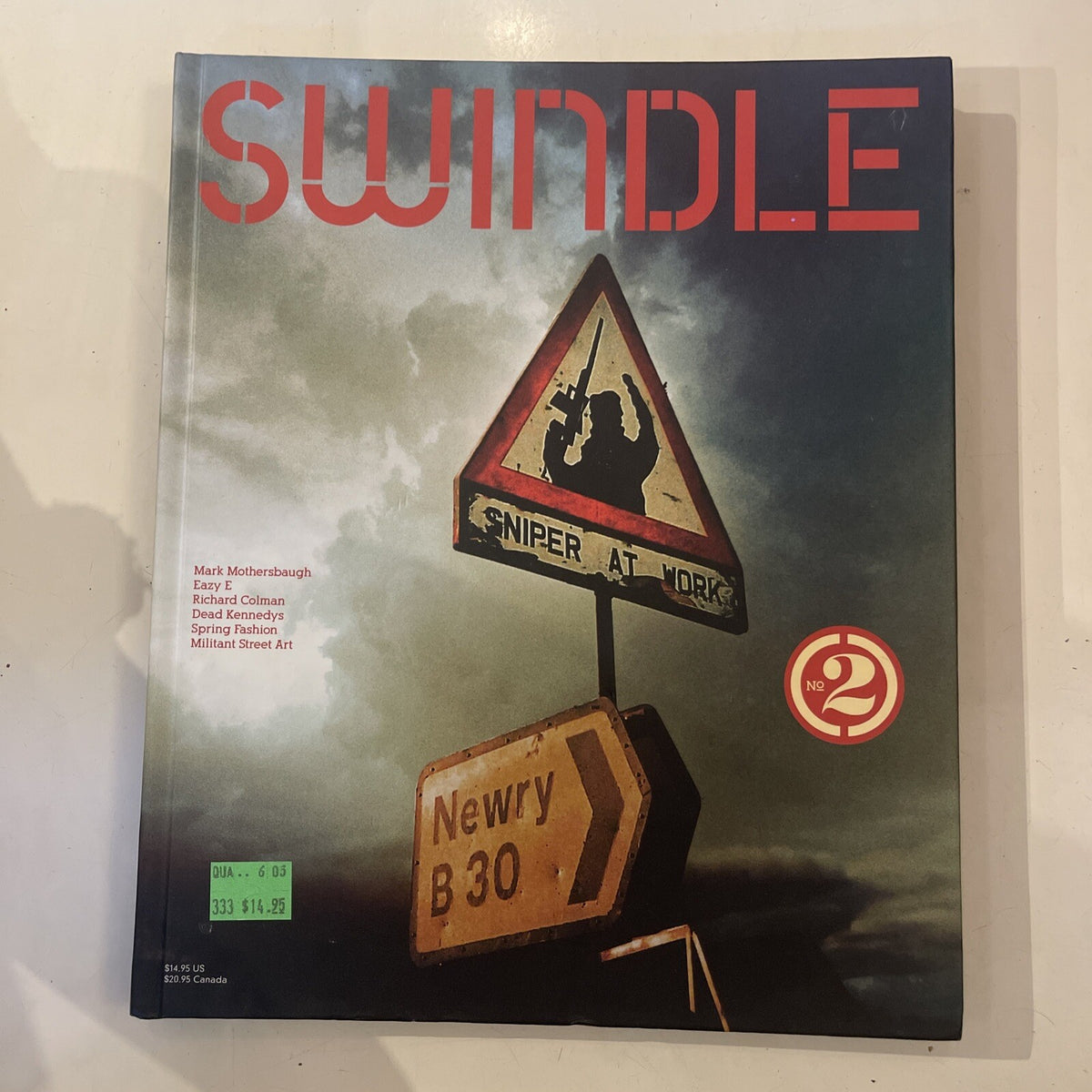 SWINDLE Magazine No.2 (Hardcover, 2004)