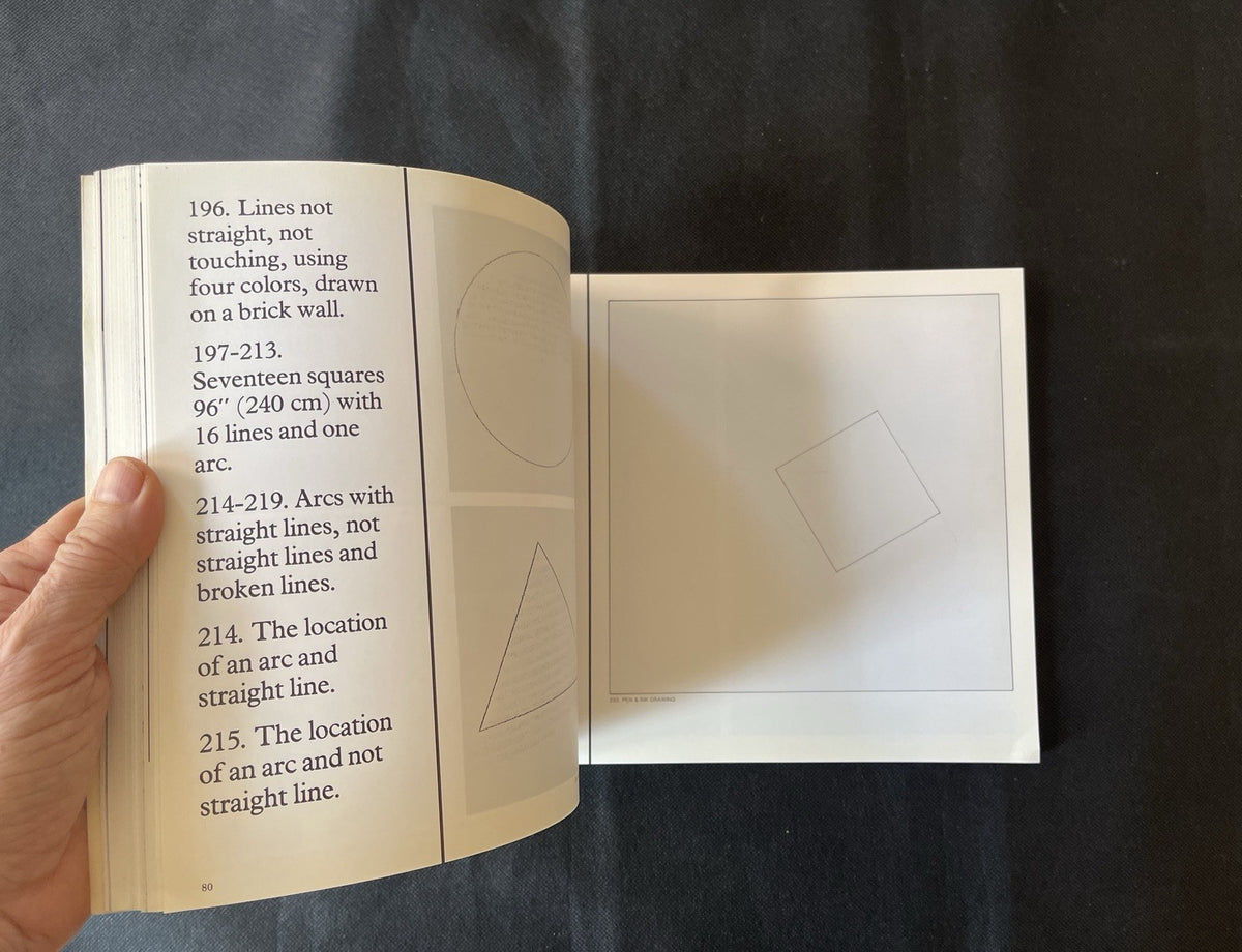 Sol Lewitt Wall Drawings 1968-1984 Vintage Book Art Very Rare 1984 1st Ed.