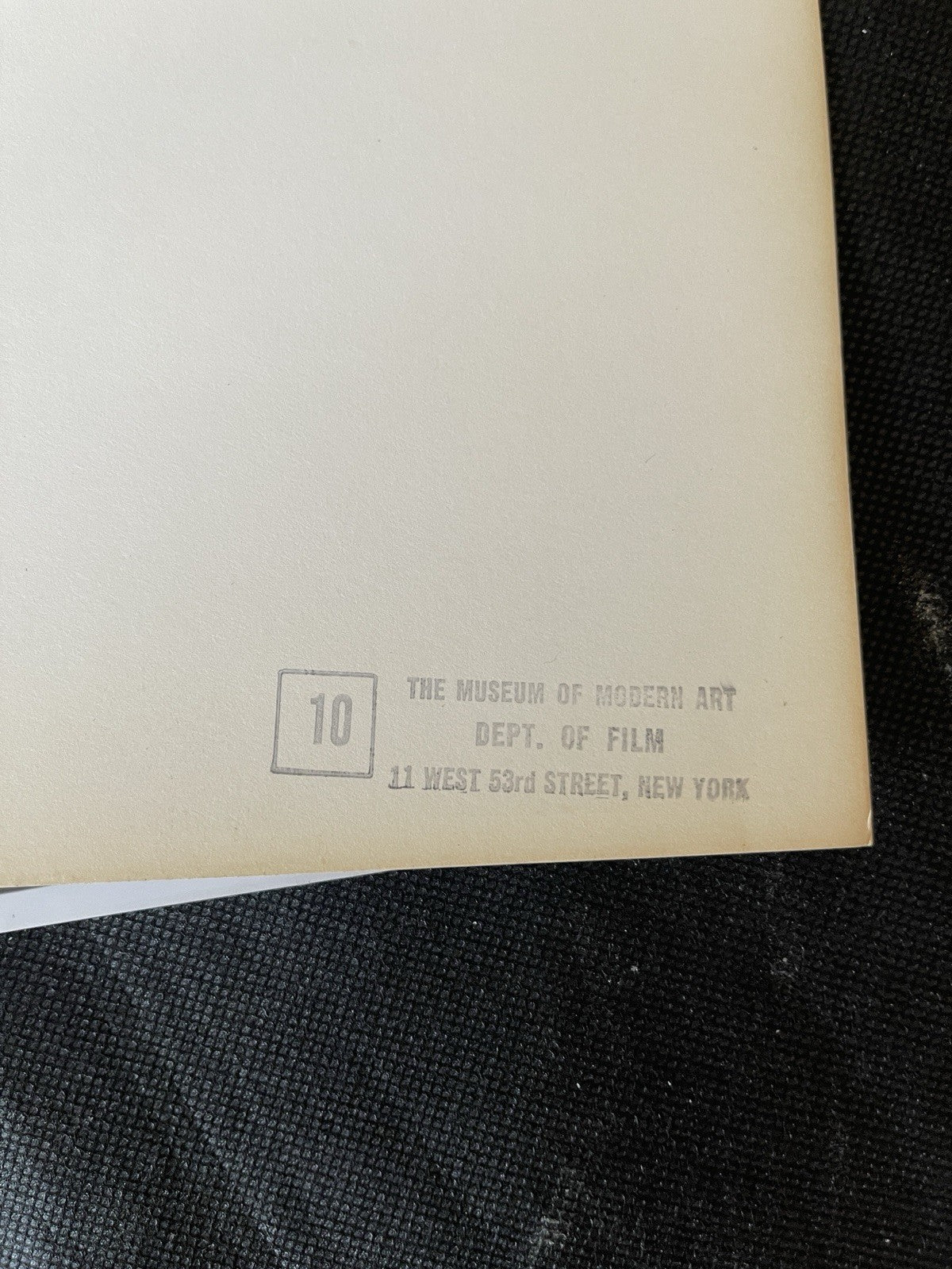 Marlene Dietrich – Ten Stills (1965) | MoMA Film Library Portfolio