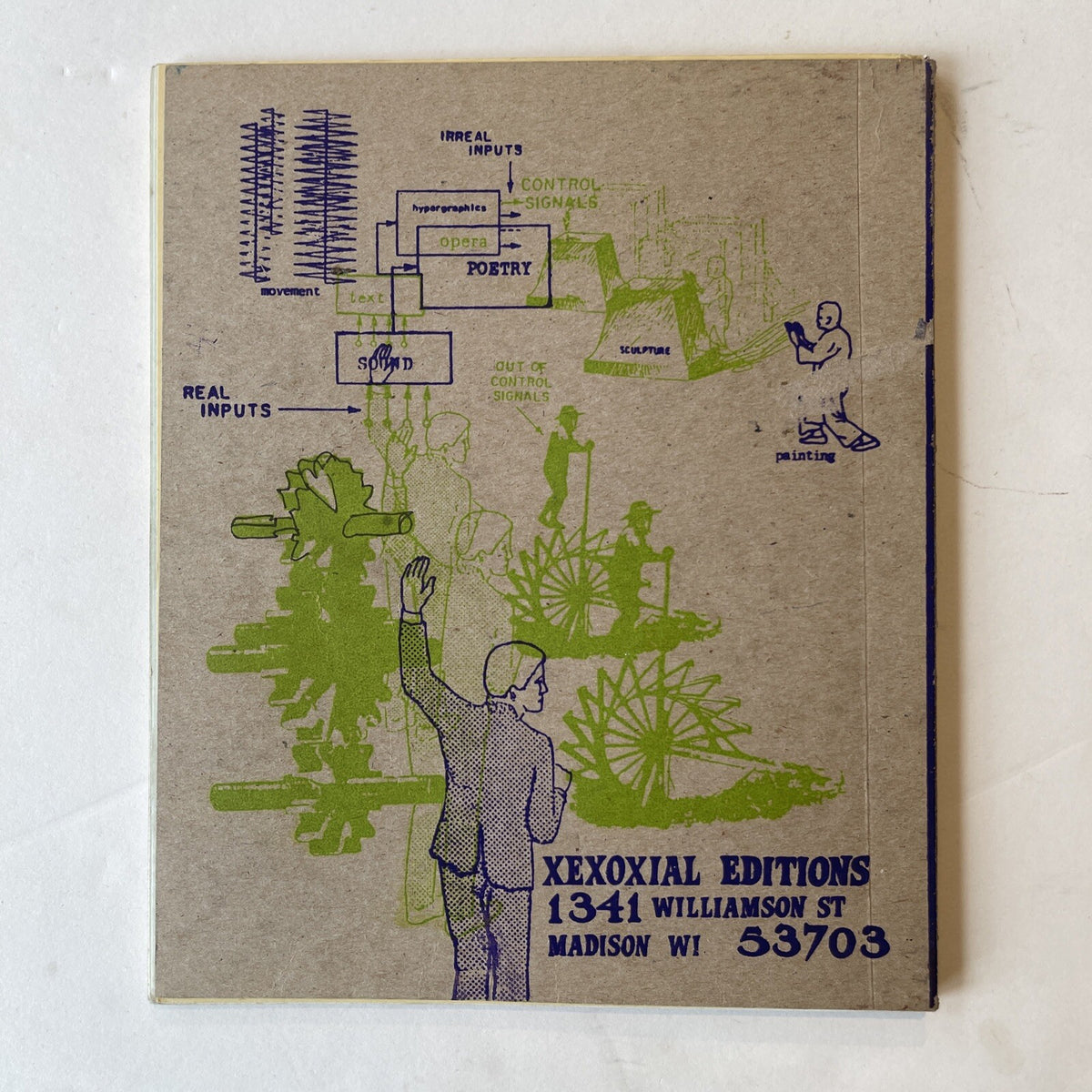 THE ACTS, THE SHELFLIFE Polyartistry ed. 200 1988 signed XEXOXIAL EDITIONS