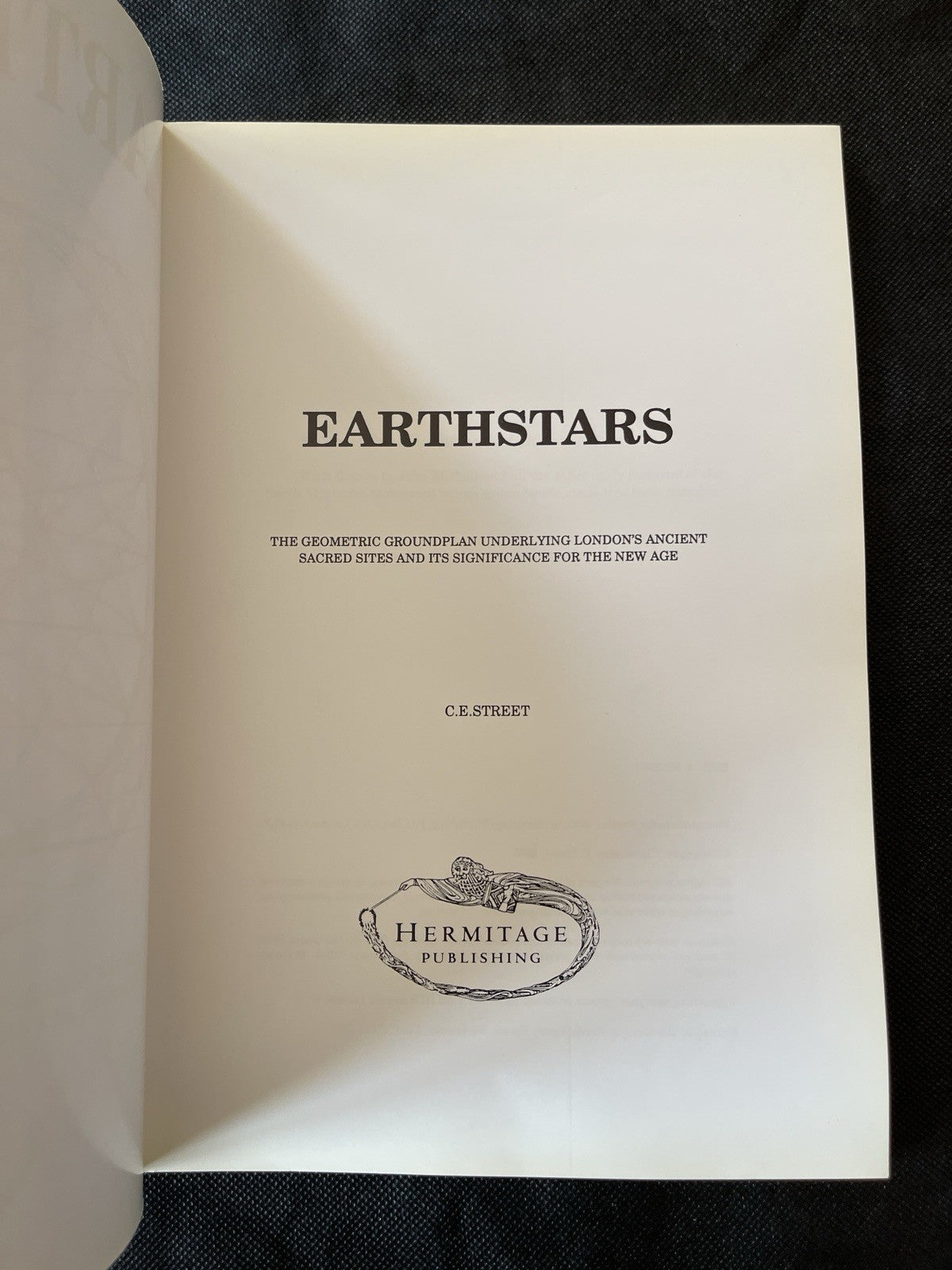 Earthstars by C.E. Street, PB 1990 Hermitage, Sacred Geometry London RARE