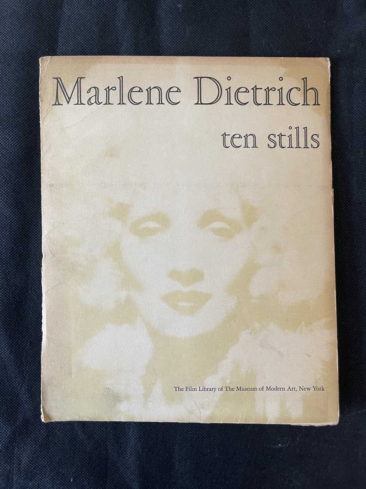 Marlene Dietrich – Ten Stills (1965) | MoMA Film Library Portfolio