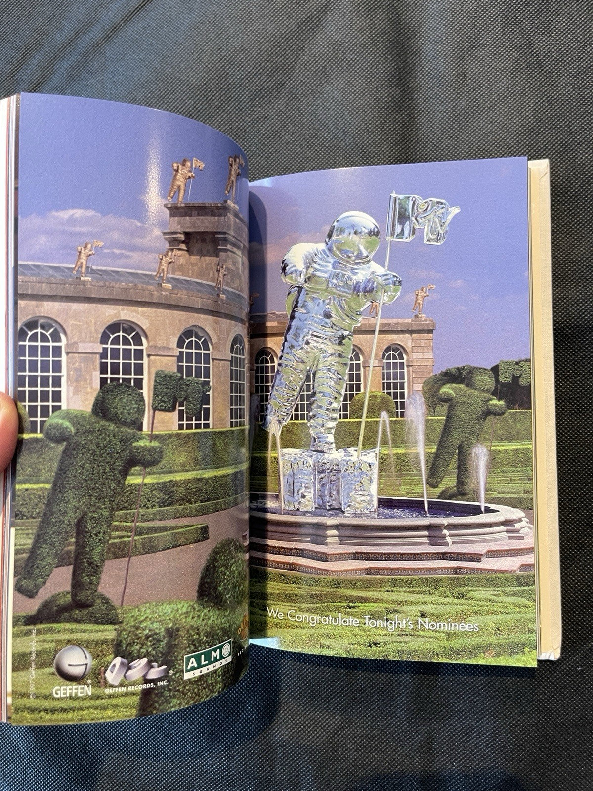 Fetish & MTV Video Music Awards 1997 Rare Hardcover Book: Art Show/souvenir