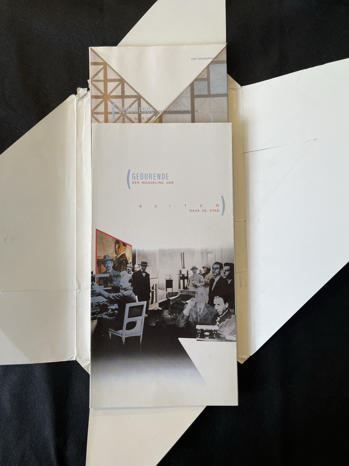 Piet Mondriaan 1994 Exhibition Catalogue Set w/ 2 Booklets De Stijl  The Hague