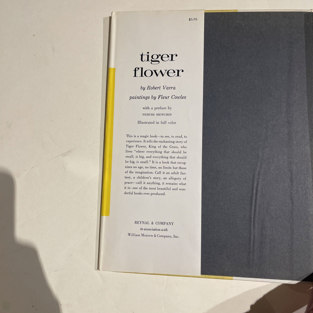 Tiger Flower by Robert Vavra: First Edition: Paintings by Fleur Cowles 1968 DJ