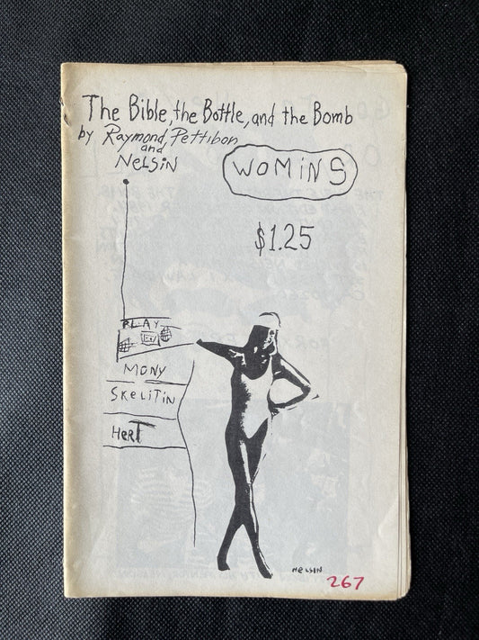 Raymond Pettibon Zine “The Bible, the Bottle, and the Bomb” 267/400