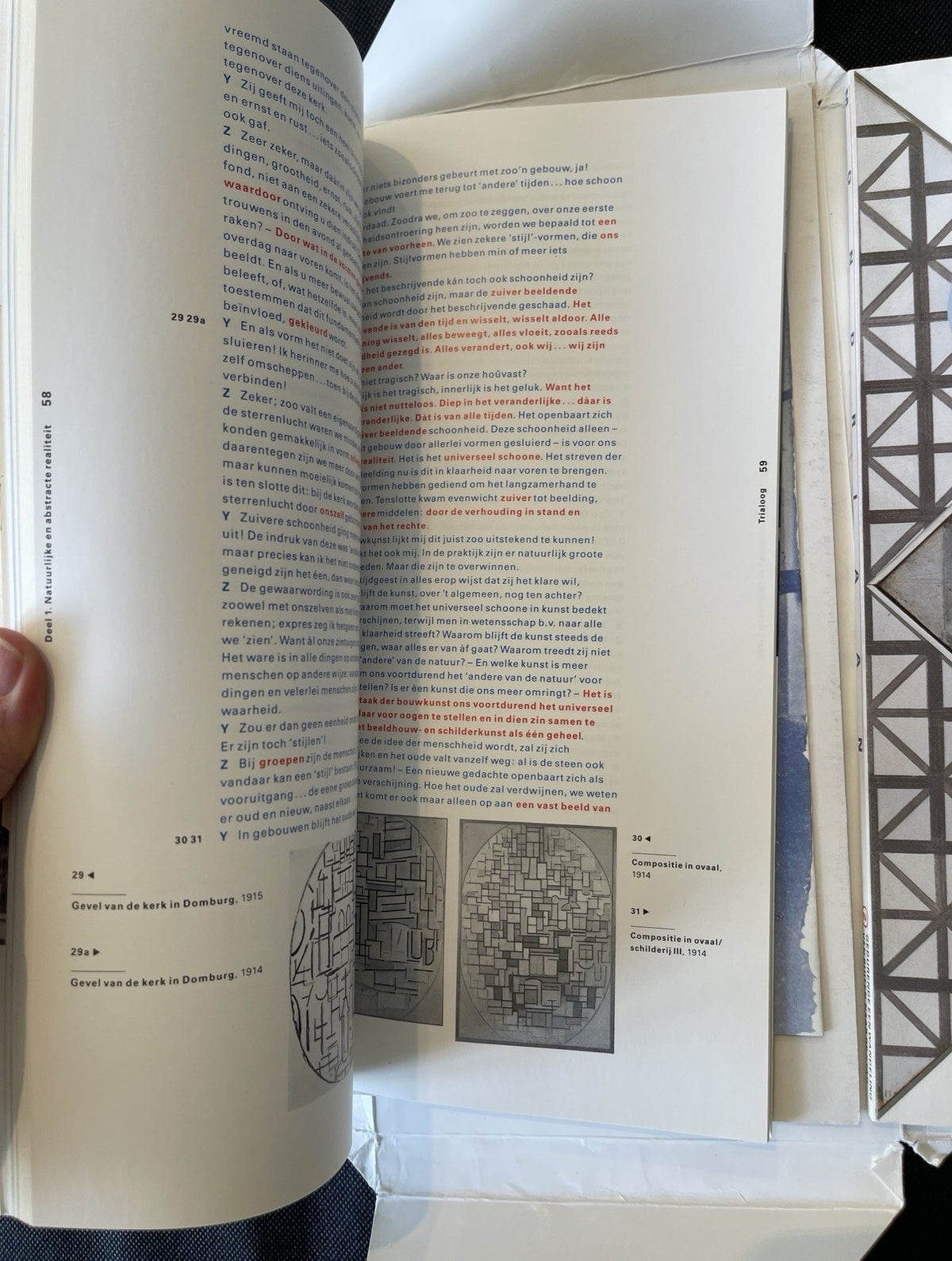Piet Mondriaan 1994 Exhibition Catalogue Set w/ 2 Booklets De Stijl  The Hague
