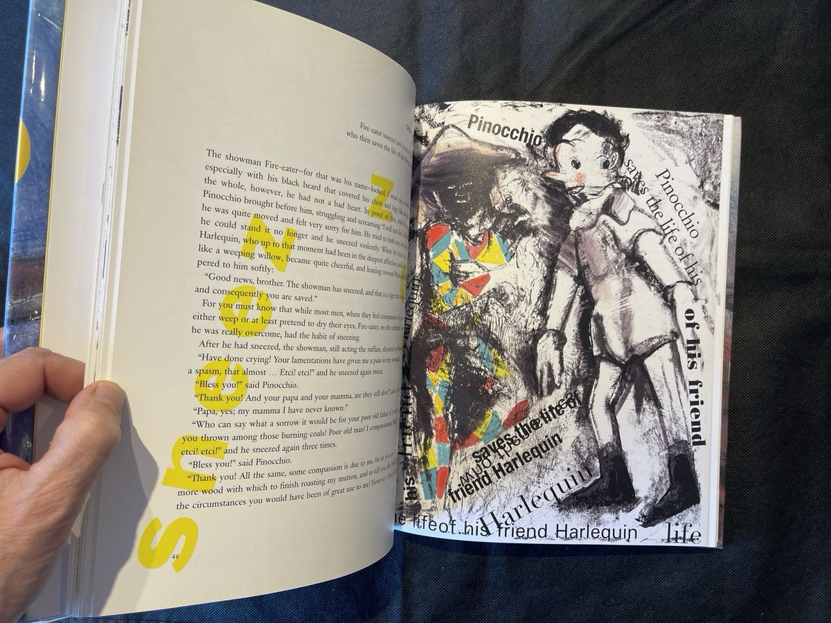 Pinocchio Jim Dine Carlo Collodi 2006 First Edition Steidl Illustrated Hardcover