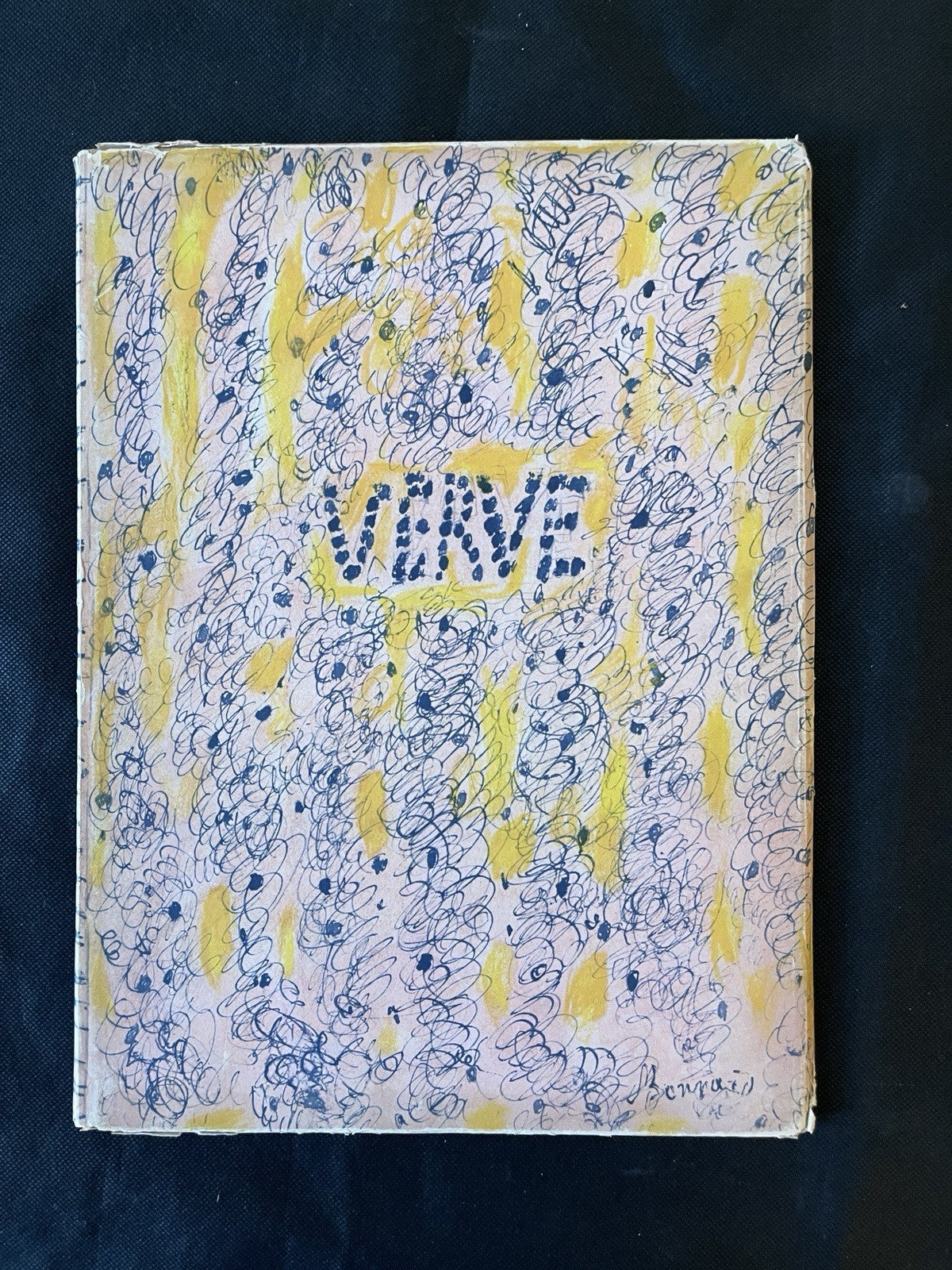 VERVE Vol. V No. 17–18 | Bonnard “Le Bouquet de Roses” | Hand-Decorated Cover