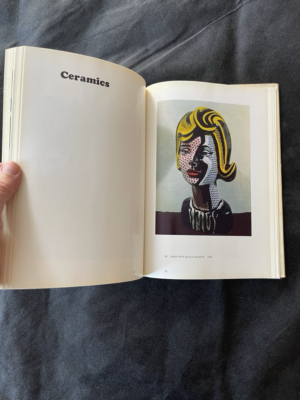 Roy Lichtenstein, Solomon R. Guggenheim Museum, 1969 HC DJ Illustrated