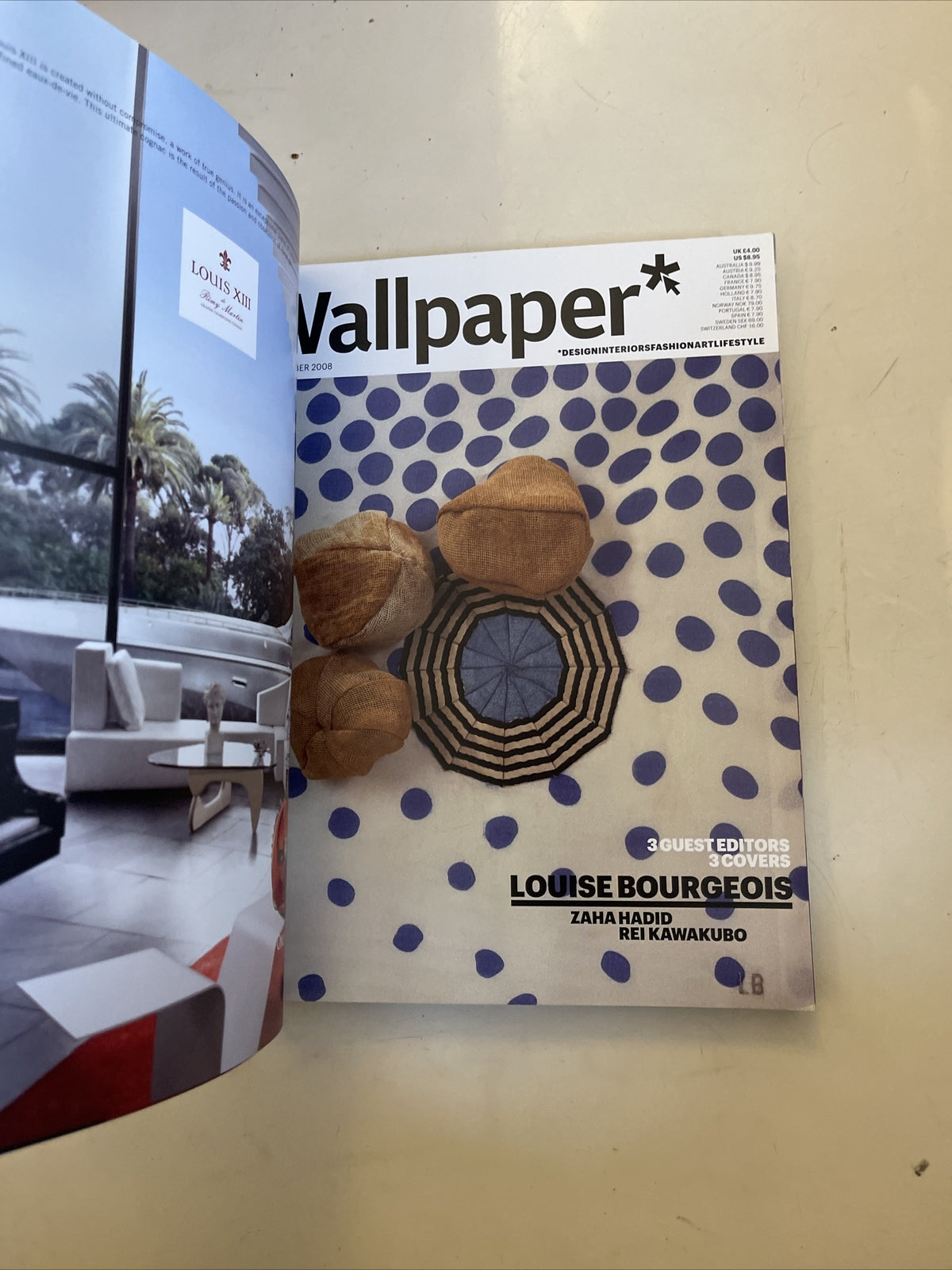 Rei Kawakubo Zaha Hadid Joan Miro Helmut Lang Roni Horn WALLPAPER MAGAZINE Lotus