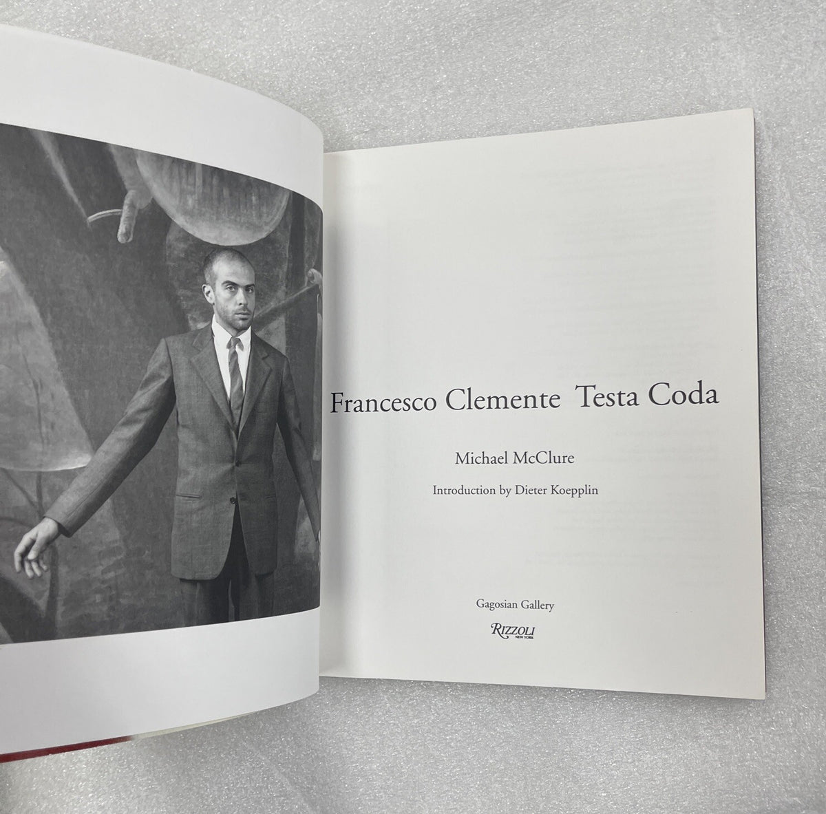 Francesco Clemente: Testa Coda, 1991, Exhibition Catalog, Monograph, Like New
