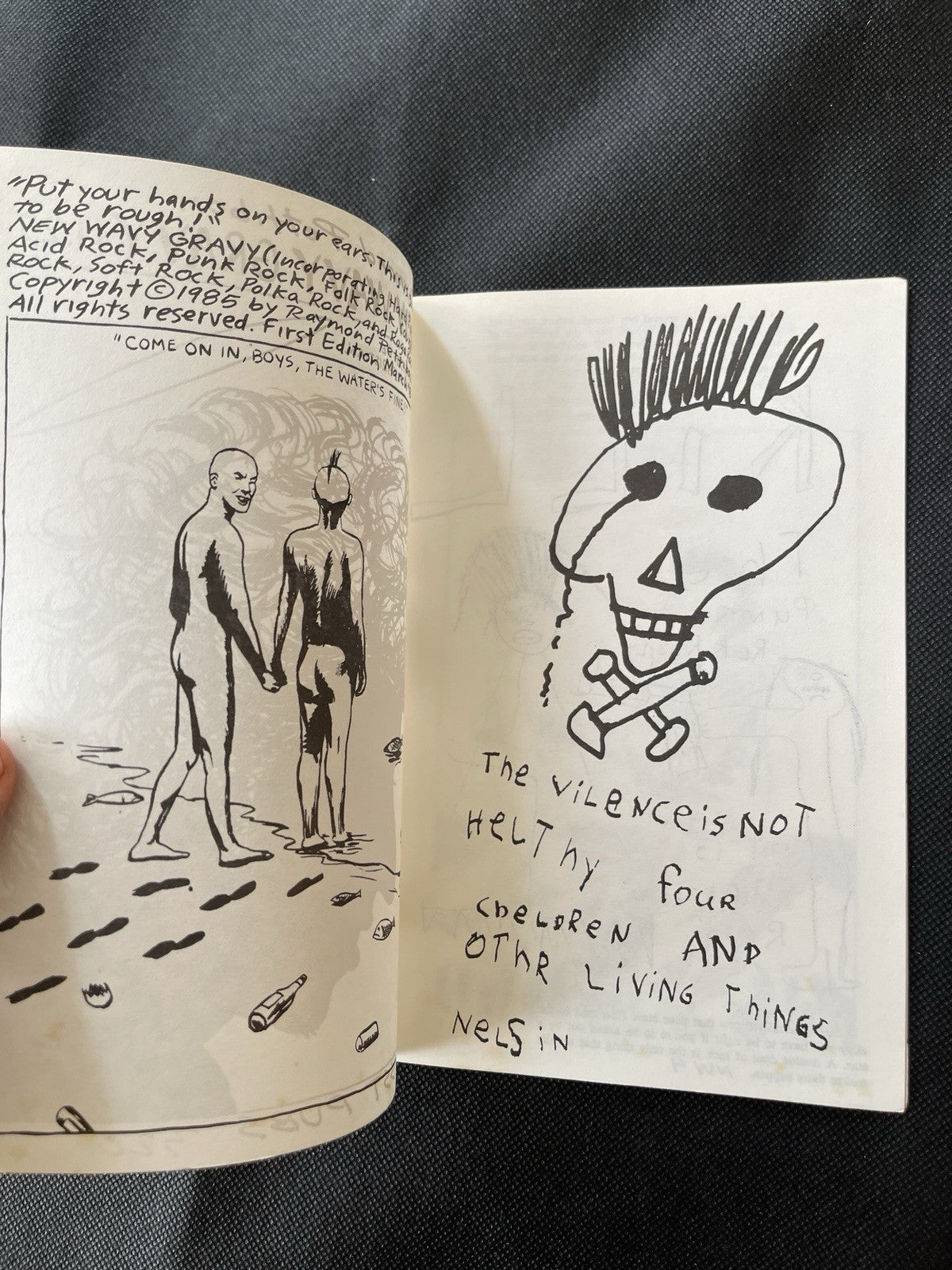 Raymond Pettibon Zine New Wavy Gravy #320/500 Elvis