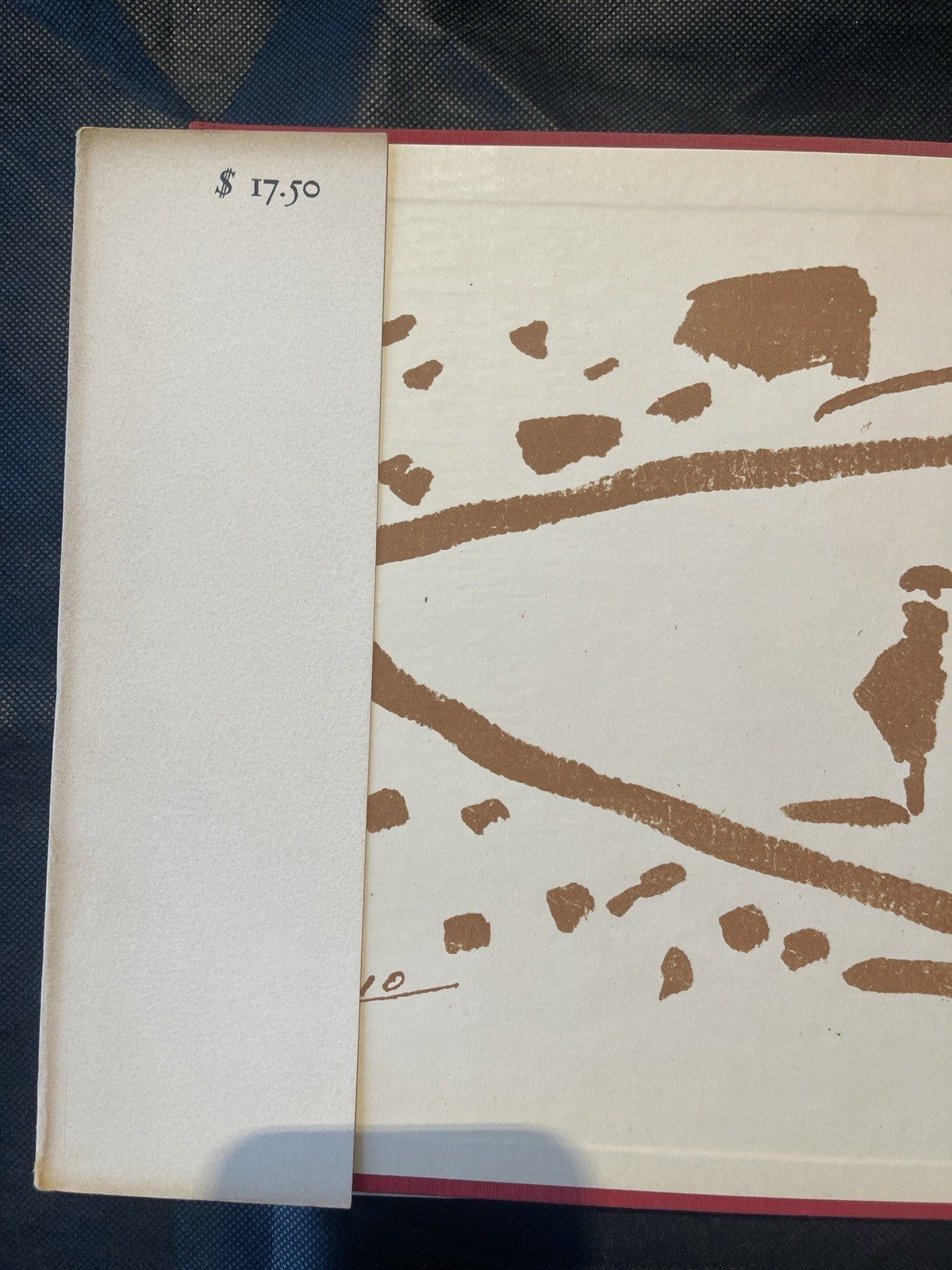 Picasso Toreros Jaime Sabartes 1961 1st US HC/DJ Missing Lithographs