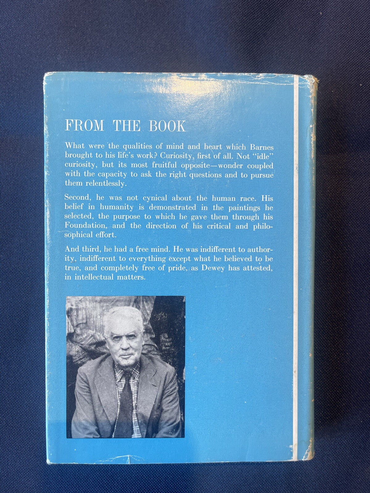 BARNES FOUNDATION, REALITY VS. MYTH BY GILBERT M. CANTOR 1963 DJ/DJ 1st Ed.