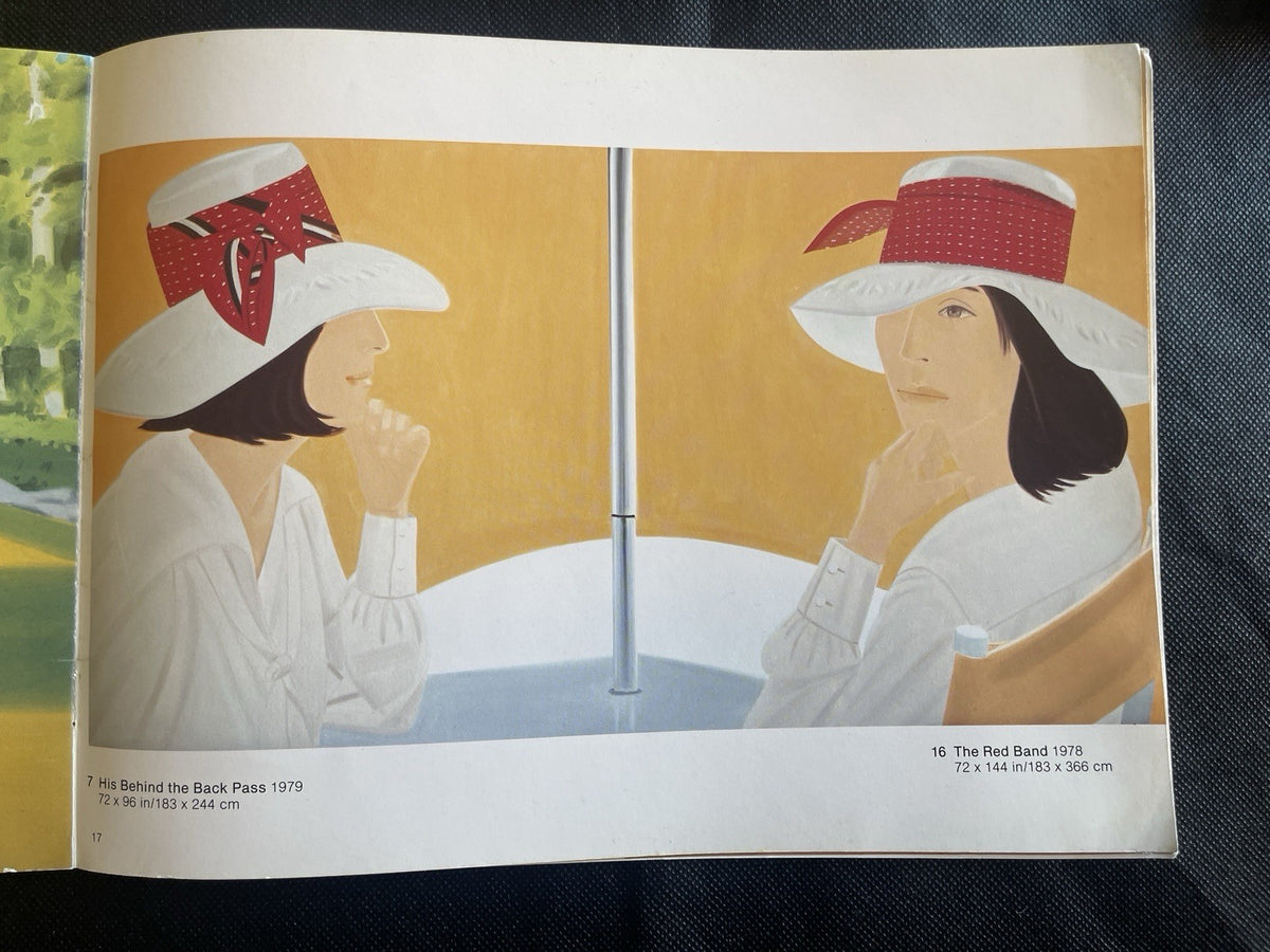 Artist Alex Katz 1980 Exhibit Catalogue Marlborough Gallery, New York
