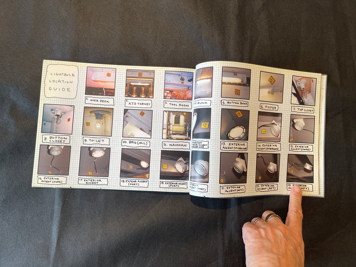 Tom Sachs The Island Guide 2006 Artist Book Illustrated USS Enterprise Sculpture