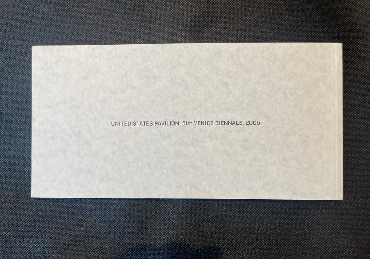 Ed Ruscha: Course of Empire
Paperback, 10 x 5 in 2005 Venice Biennale