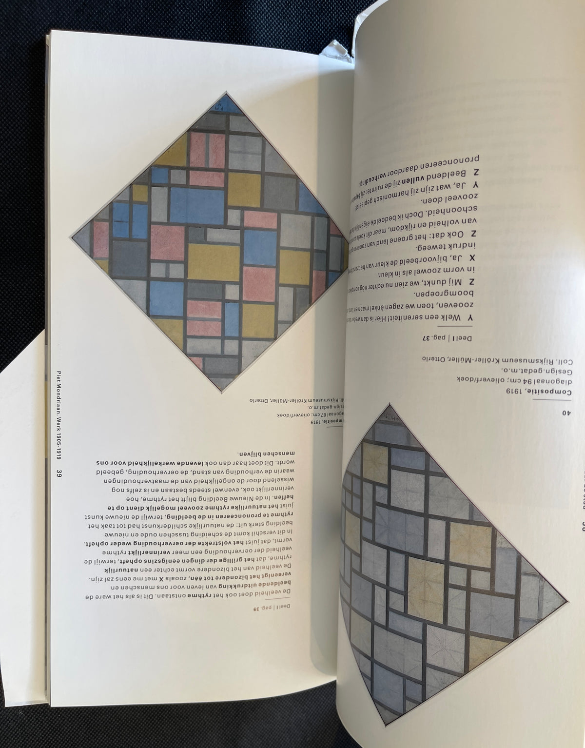 Rare Piet Mondriaan Dutch Art Set w/ Original Architectural Folding Case
Haags Gemeentemuseum, 1986