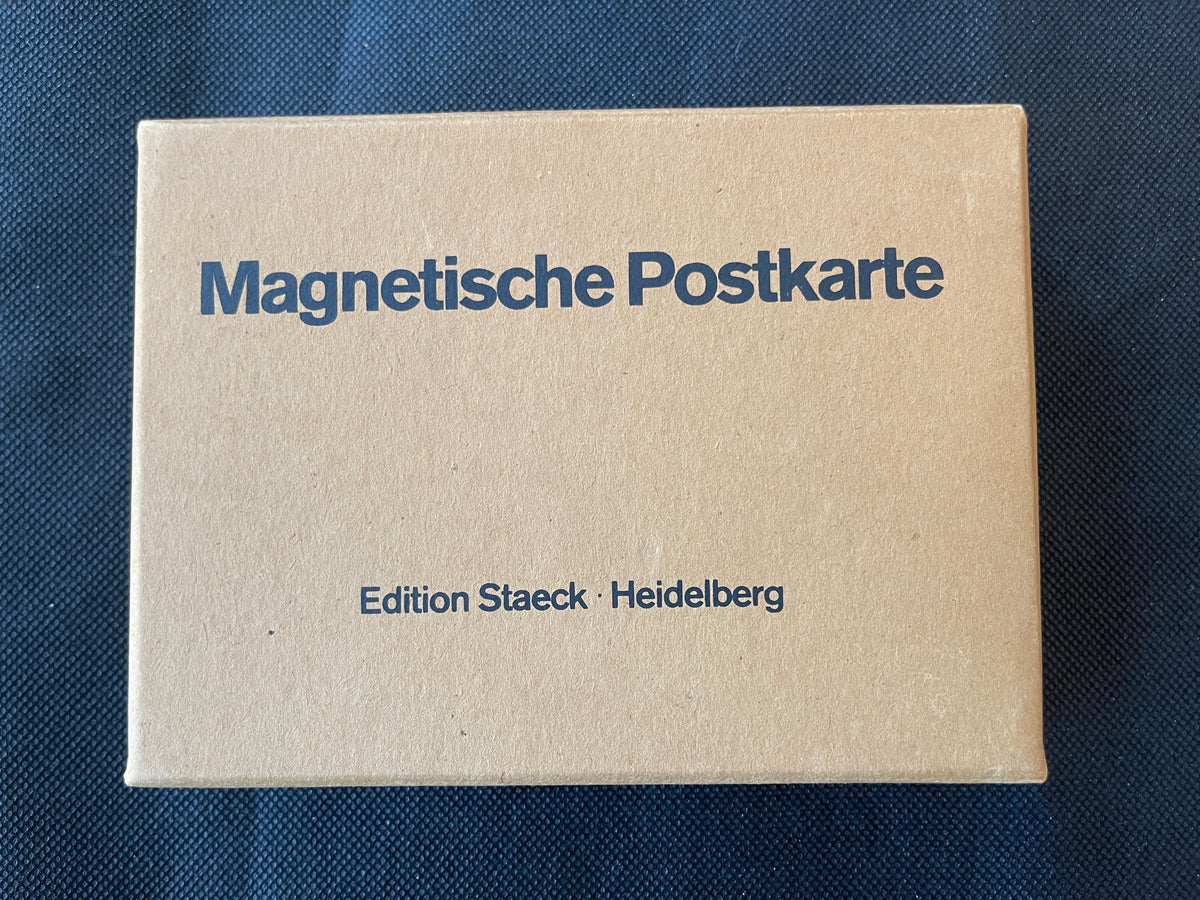 Joseph Beuys magnetic postcard Rare Signed Ed of 500