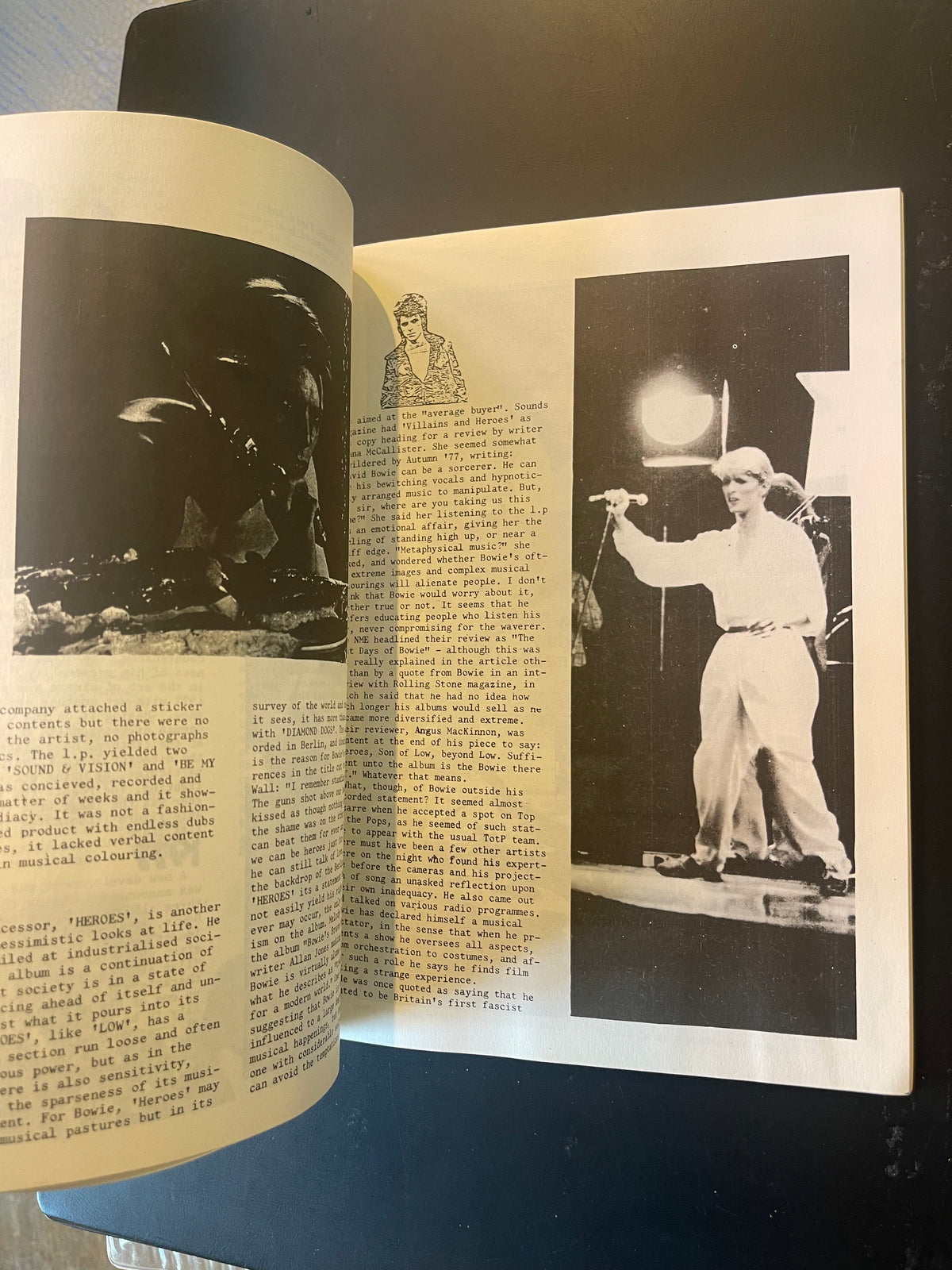 David Bowie Lives & Times, Bootleg Records Babylon Books 1980s Rare Fanzine