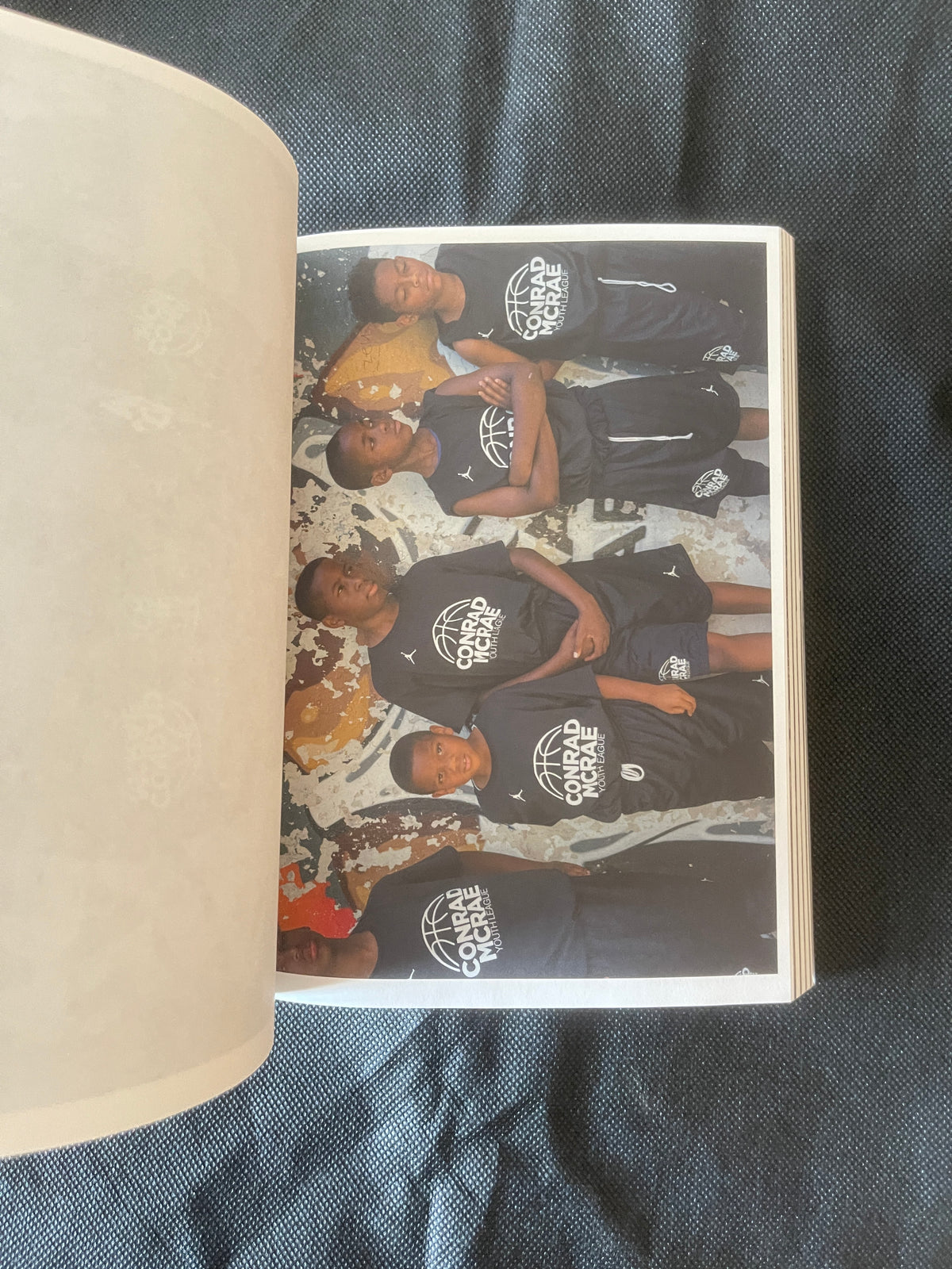 Conrad McRae Youth League by Ari Marcopoulos Signed lim Ed