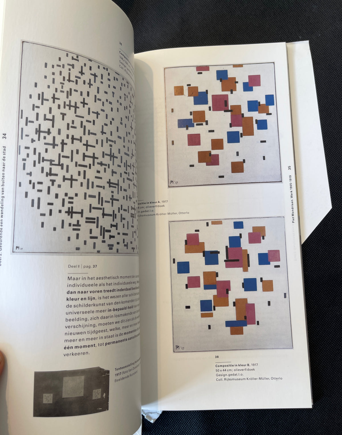 Rare Piet Mondriaan Dutch Art Set w/ Original Architectural Folding Case
Haags Gemeentemuseum, 1986