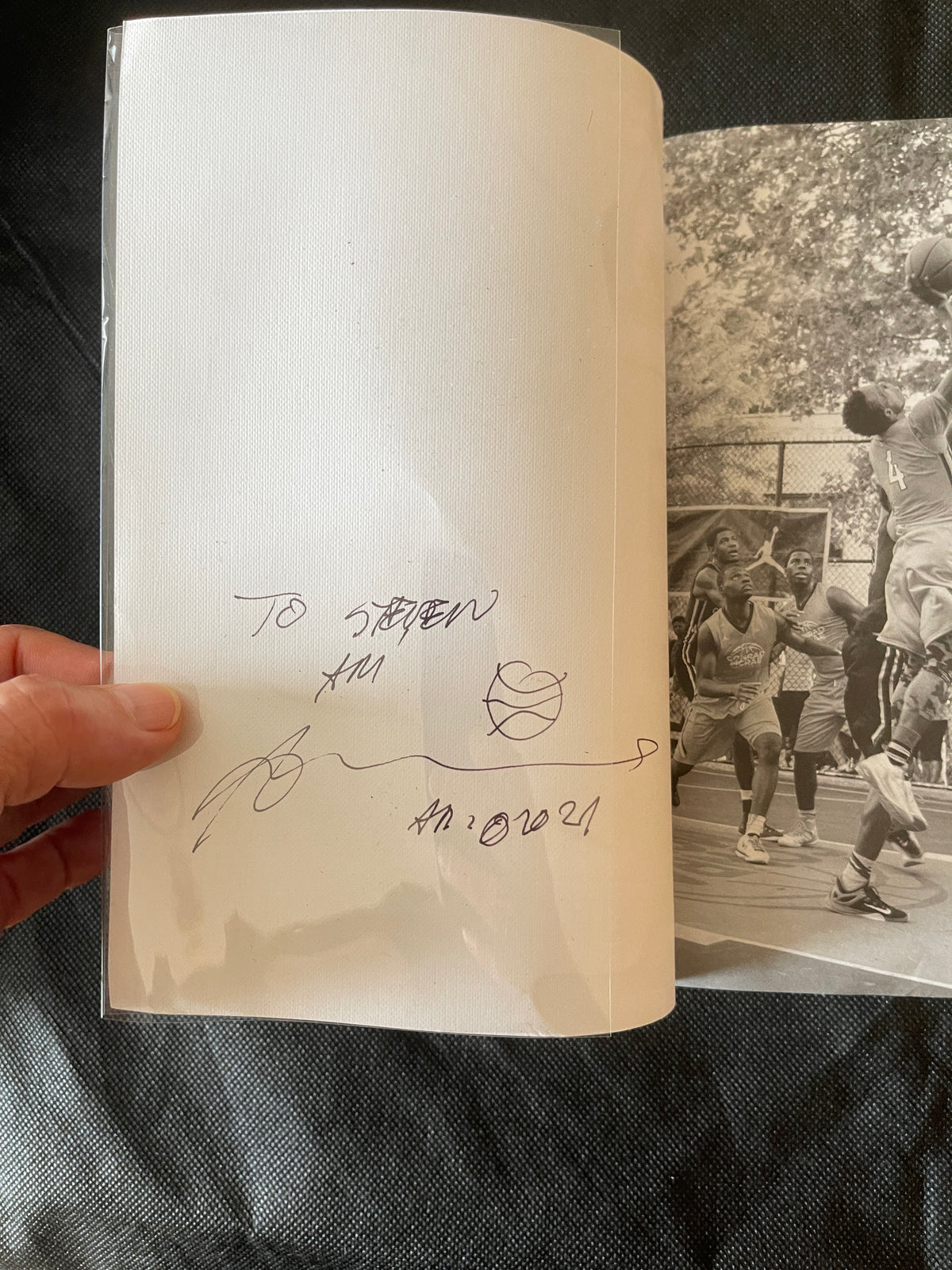 Conrad McRae Youth League by Ari Marcopoulos Signed lim Ed