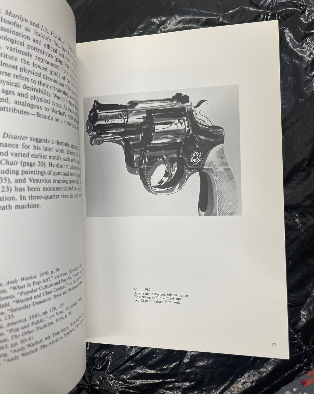 WARHOL, Andy
Andy Warhol: Death and Disasters. 1st Ed.

Houston: Menil Collection, 1988.