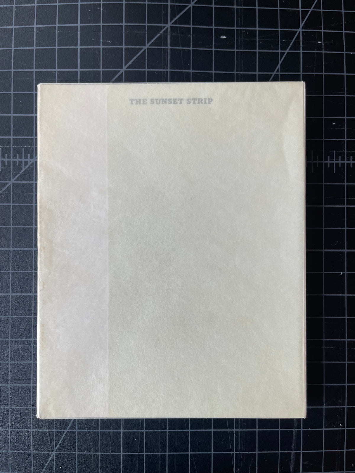 Edward Ruscha Every Building on the Sunset Strip 1966 1st Ed 2nd lim ed printing of 5000 condition Super Fine