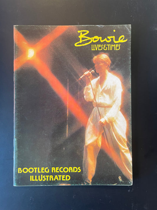 David Bowie Lives & Times, Bootleg Records Babylon Books 1980s Rare Fanzine