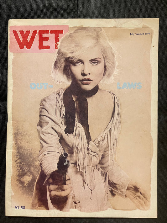 WET the gourmet bathing magazine Deborah Harry July 1979 Issue