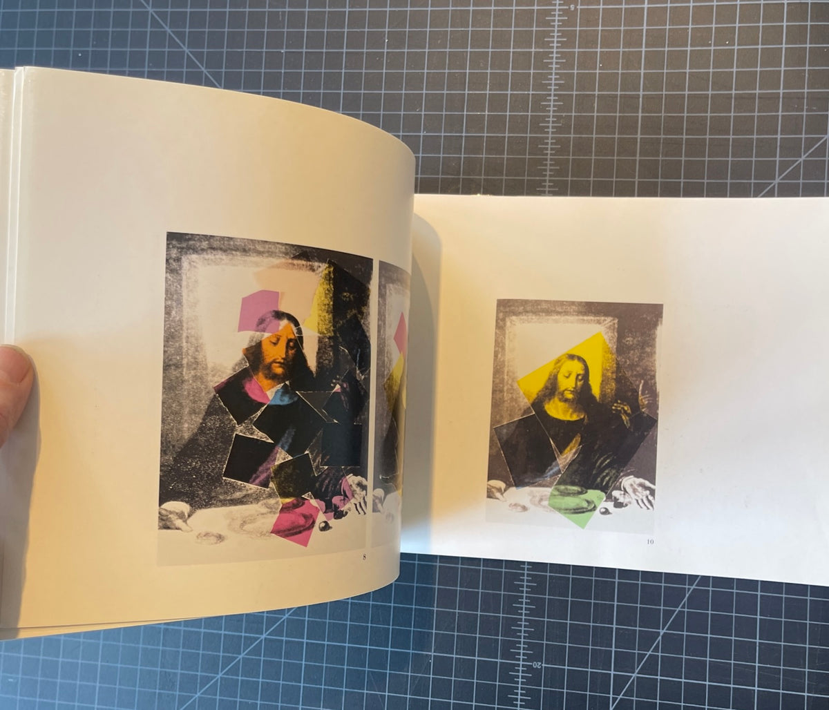 WARHOL: IL CENACOLO [THE LAST SUPPER].
WARHOL, Andy; edited by IOLAS, Alexandre: Rare First edition,