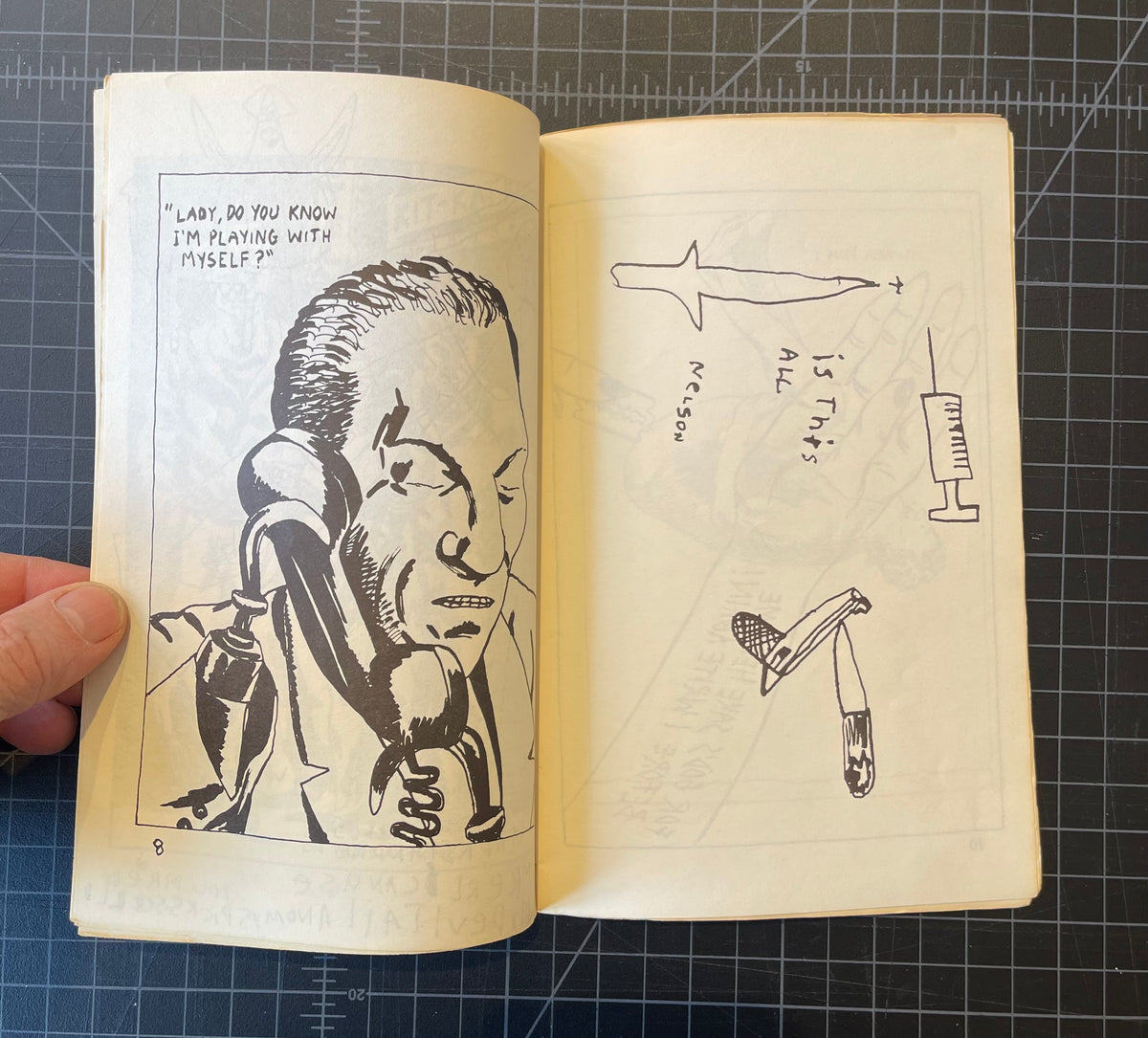 Raymond Pettibon Zine 267/400 TARPENNY, Nelson. The Bible, the Bottle, and the Bomb.