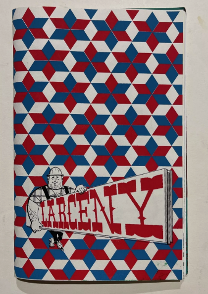 Barry McGee LARCENY 2005 RARE! Art Graffiti Book Margaret Kilgallen Twist